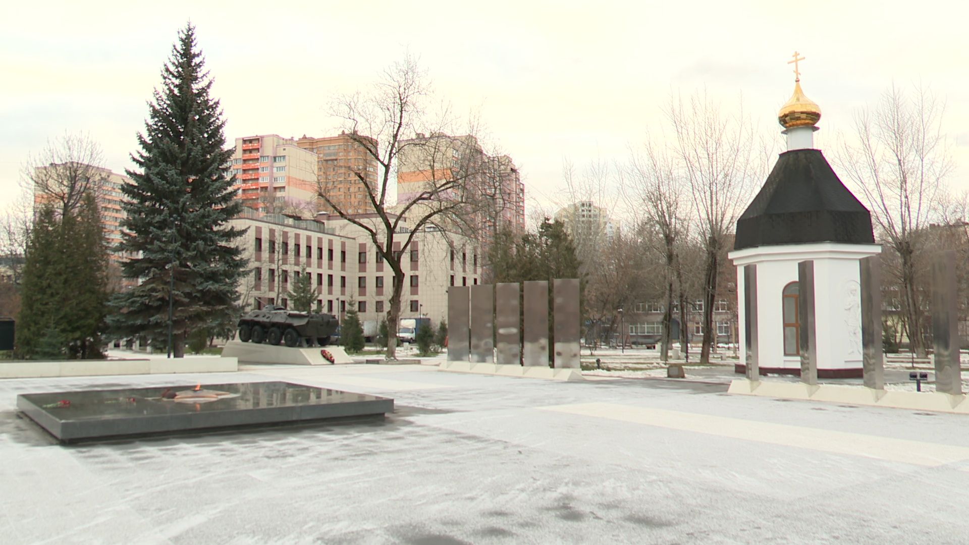 мемориал славы, реконструкция, часовня,