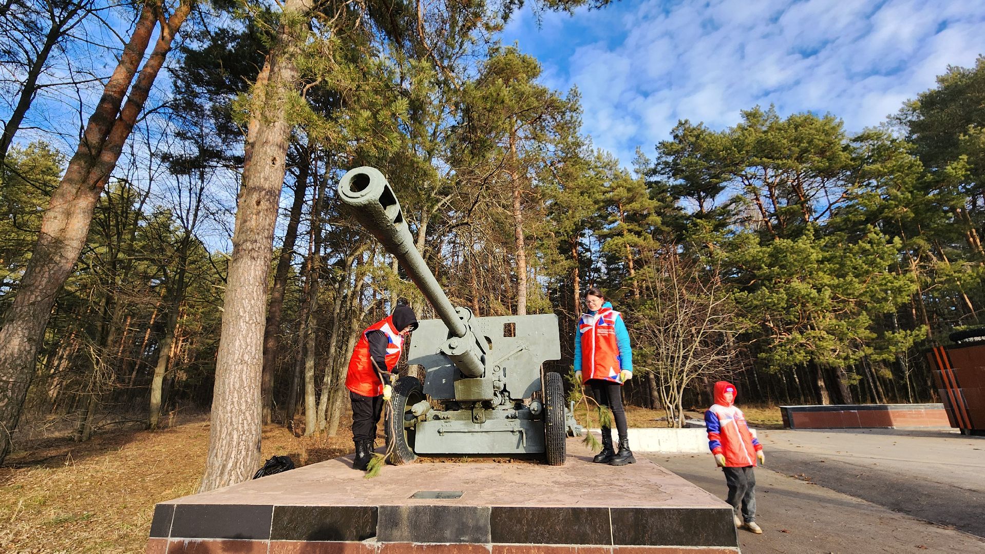 протвино, патриотическая акция, субботник, волонтеры подмосковья,