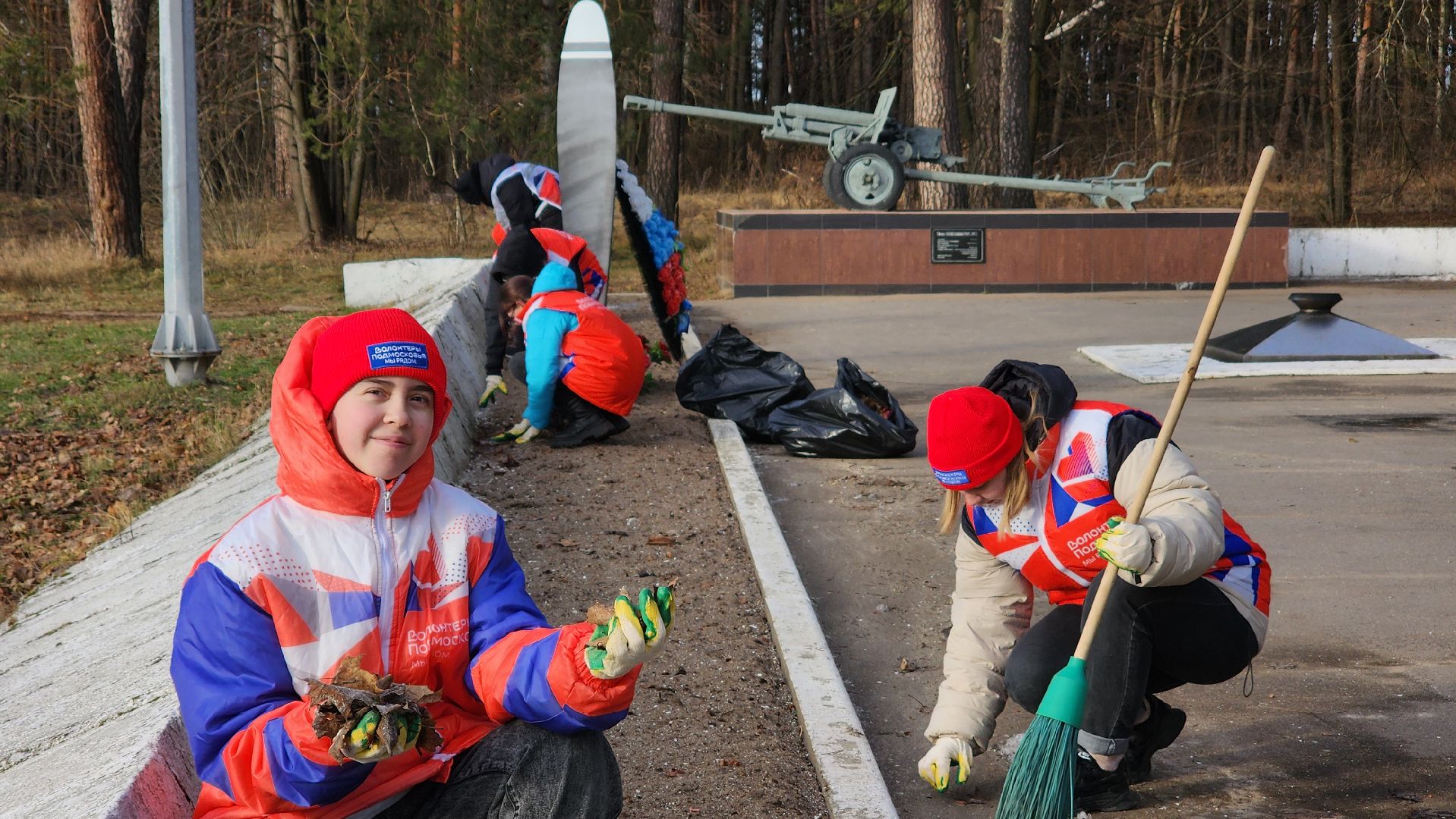 протвино, патриотическая акция, субботник, волонтеры подмосковья,