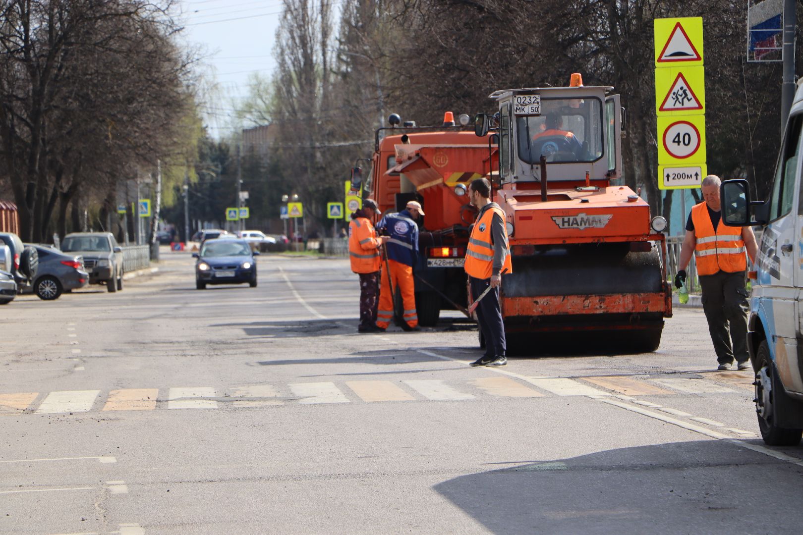 Серебряные Пруды, дороги
