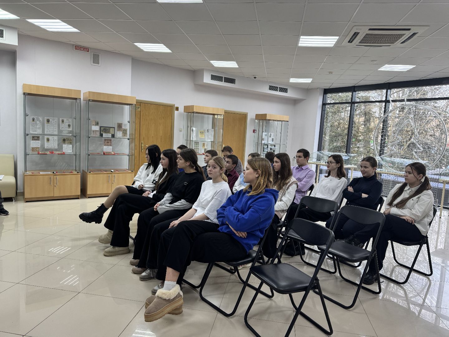 шаховская, музейный урок, история, школьники, великая отечественная война, вертикалки,