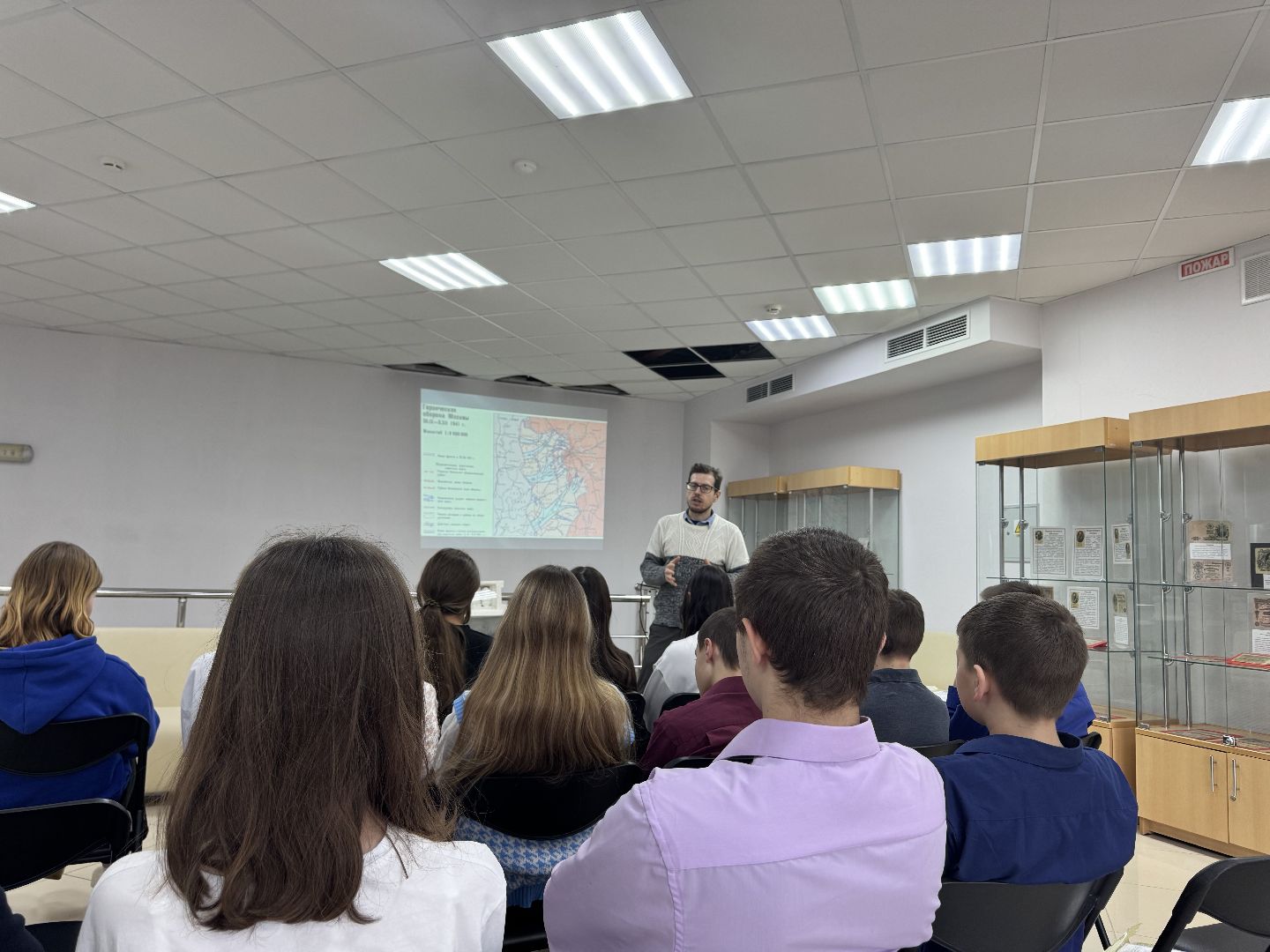 шаховская, музейный урок, история, школьники, великая отечественная война, вертикалки,