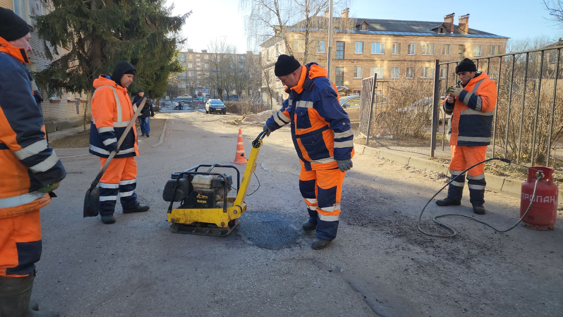 ивантеевка, ямочный ремонт, коммунальная служба, вертикалки,
