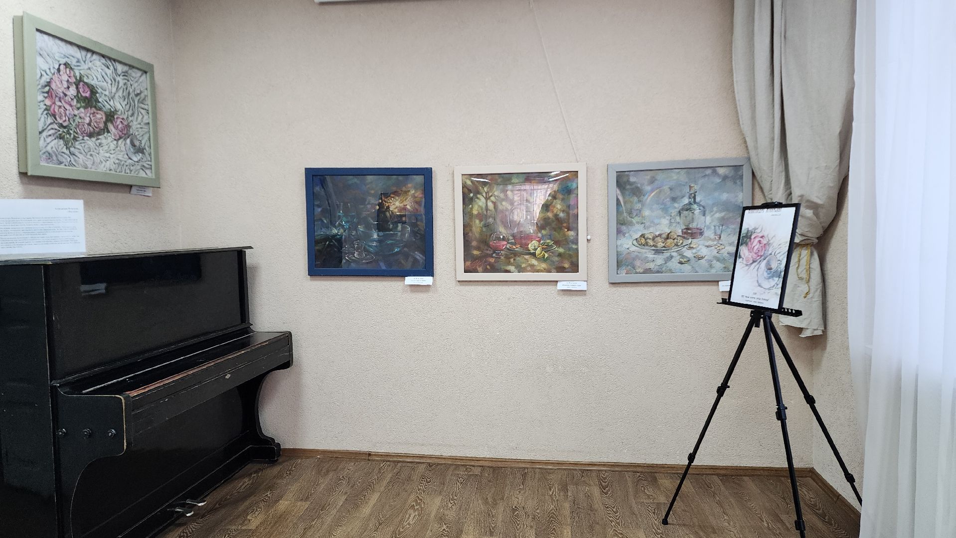 Бронницы, музей истории города бронницы, Новая выставка картин, Художник Бронницы, вертикалки,