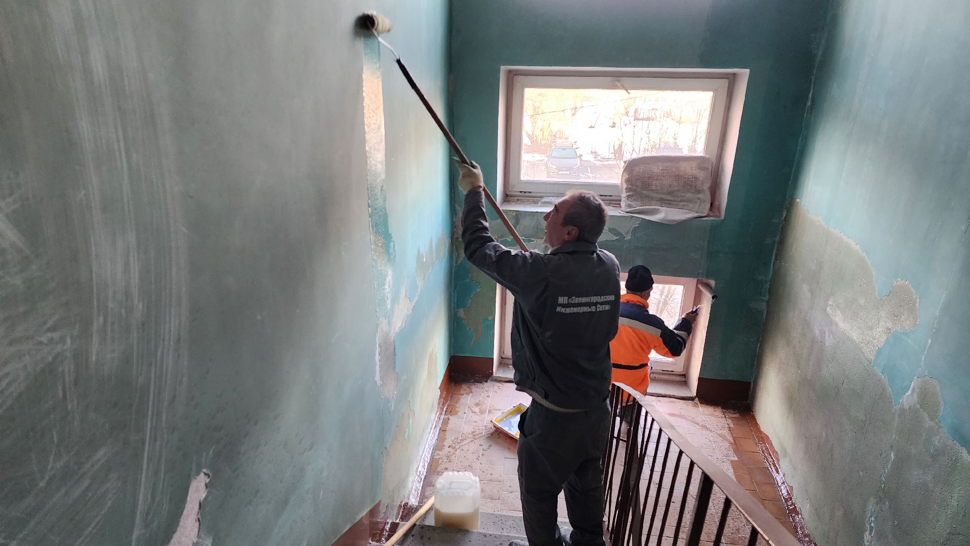 ремонт подъездов, жкх, истра, управляющая компания,