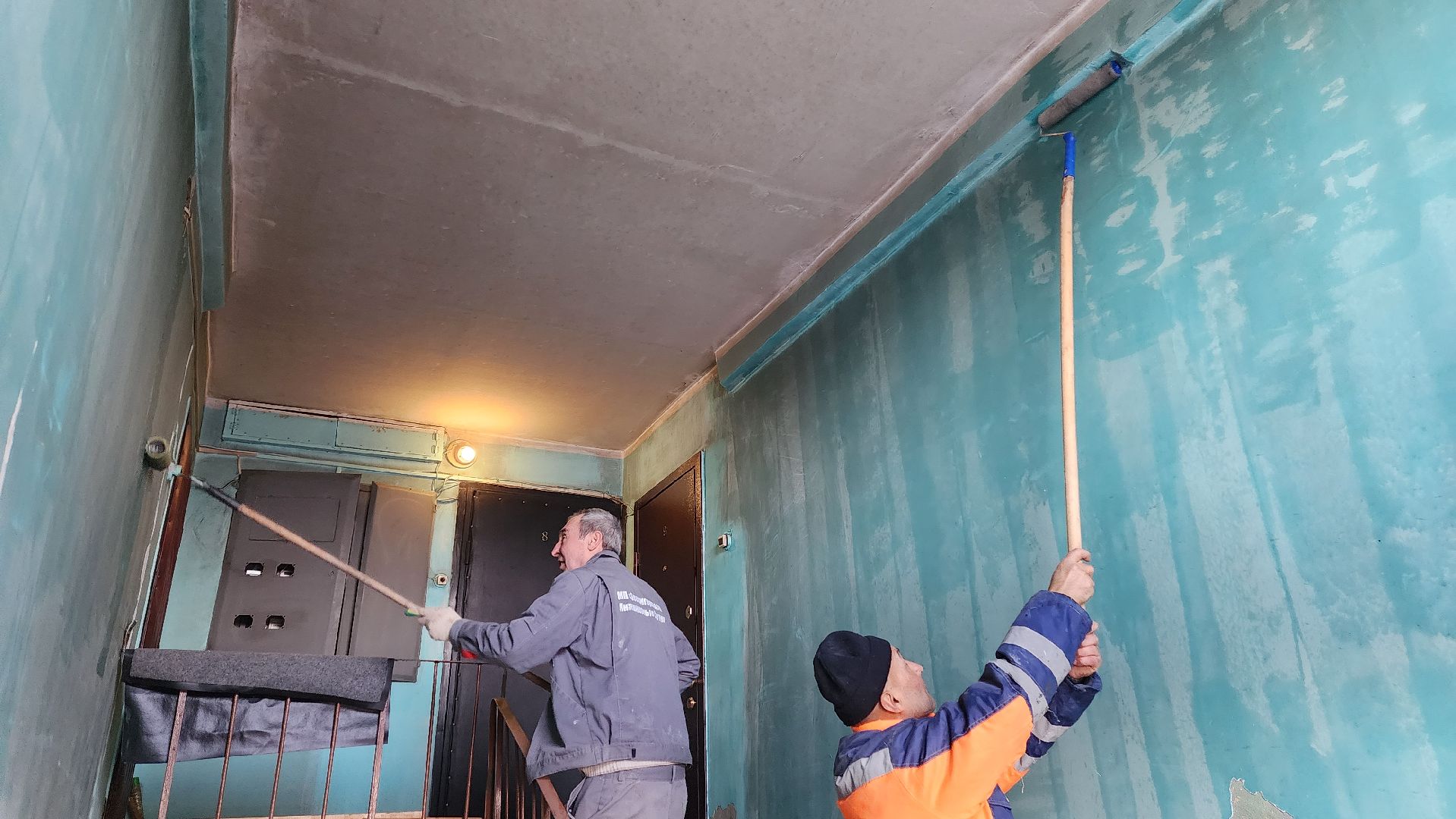 ремонт подъездов, жкх, истра, управляющая компания,