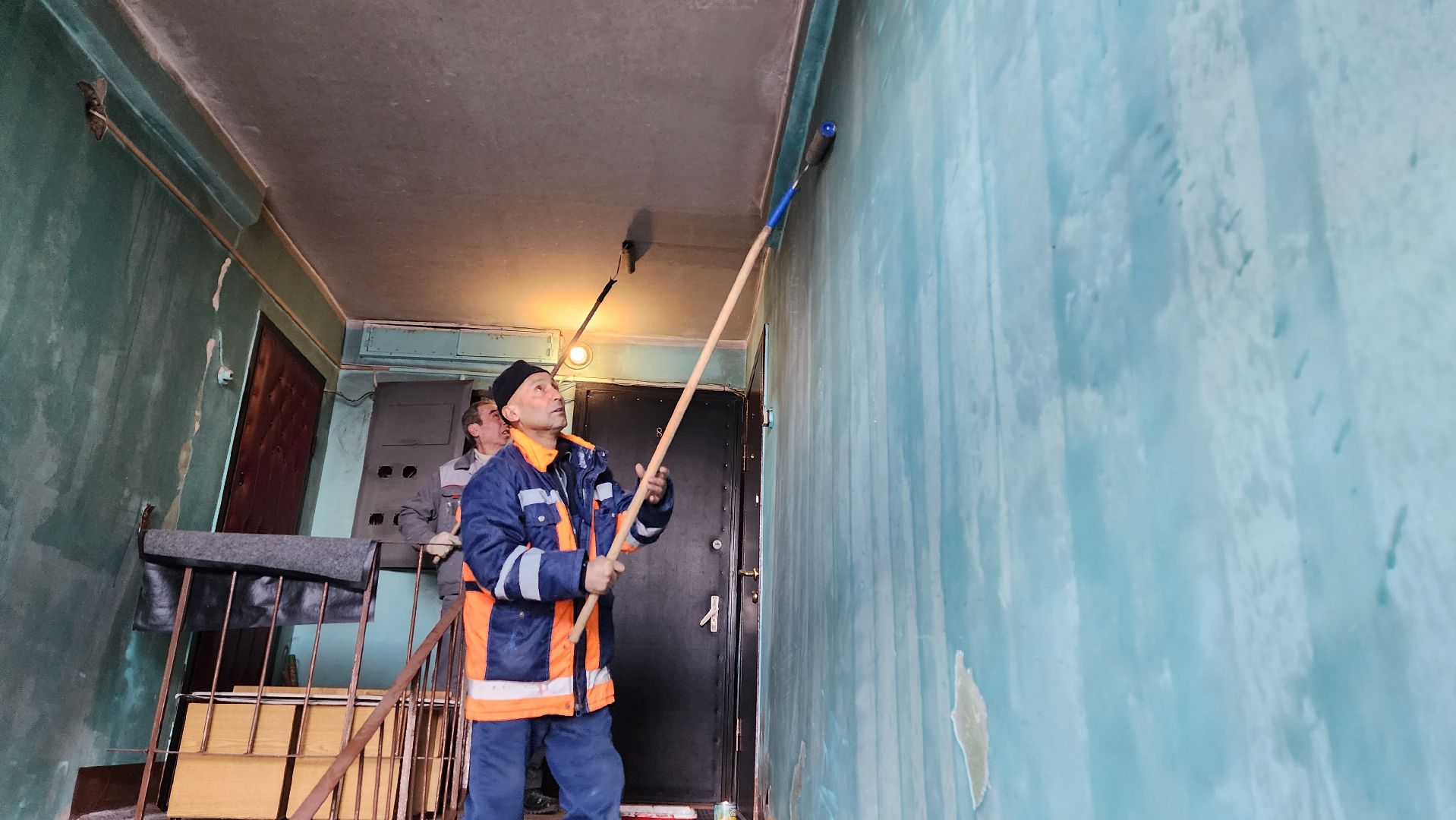 ремонт подъездов, жкх, истра, управляющая компания,