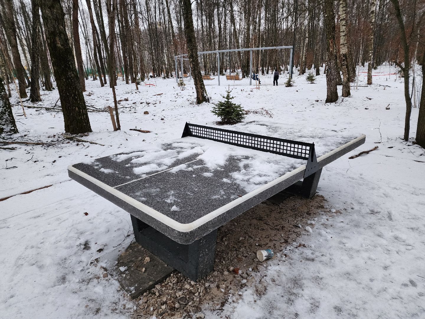 Чехов, микрорайон Губернский, лесопарк, зона отдыха, благоустройство, тренажёры, вертикалки,