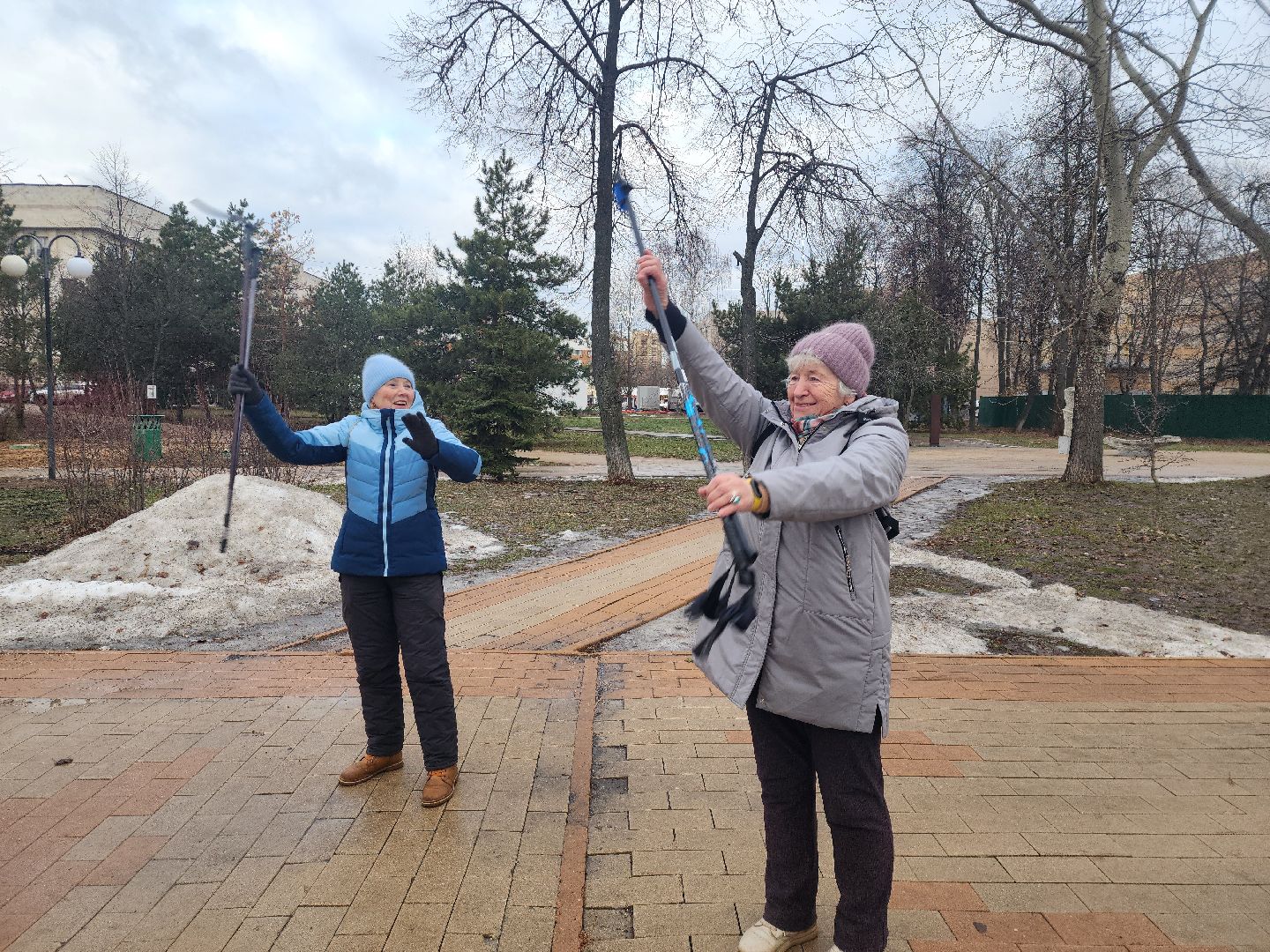 скандинавская ходьба, спорт, активность, здоровье,