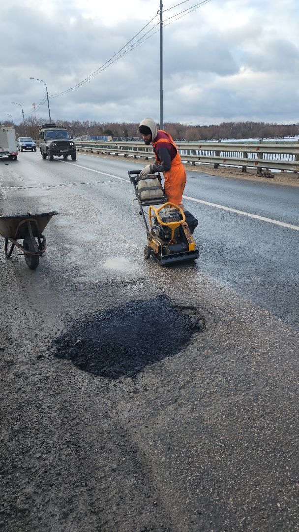 Руза, ямочный ремонт, озернинское водохранилище, ремонт дорог, вертикалки,
