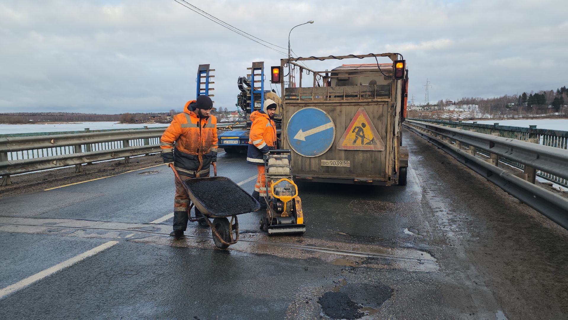 Руза, ямочный ремонт, озернинское водохранилище, ремонт дорог, вертикалки,