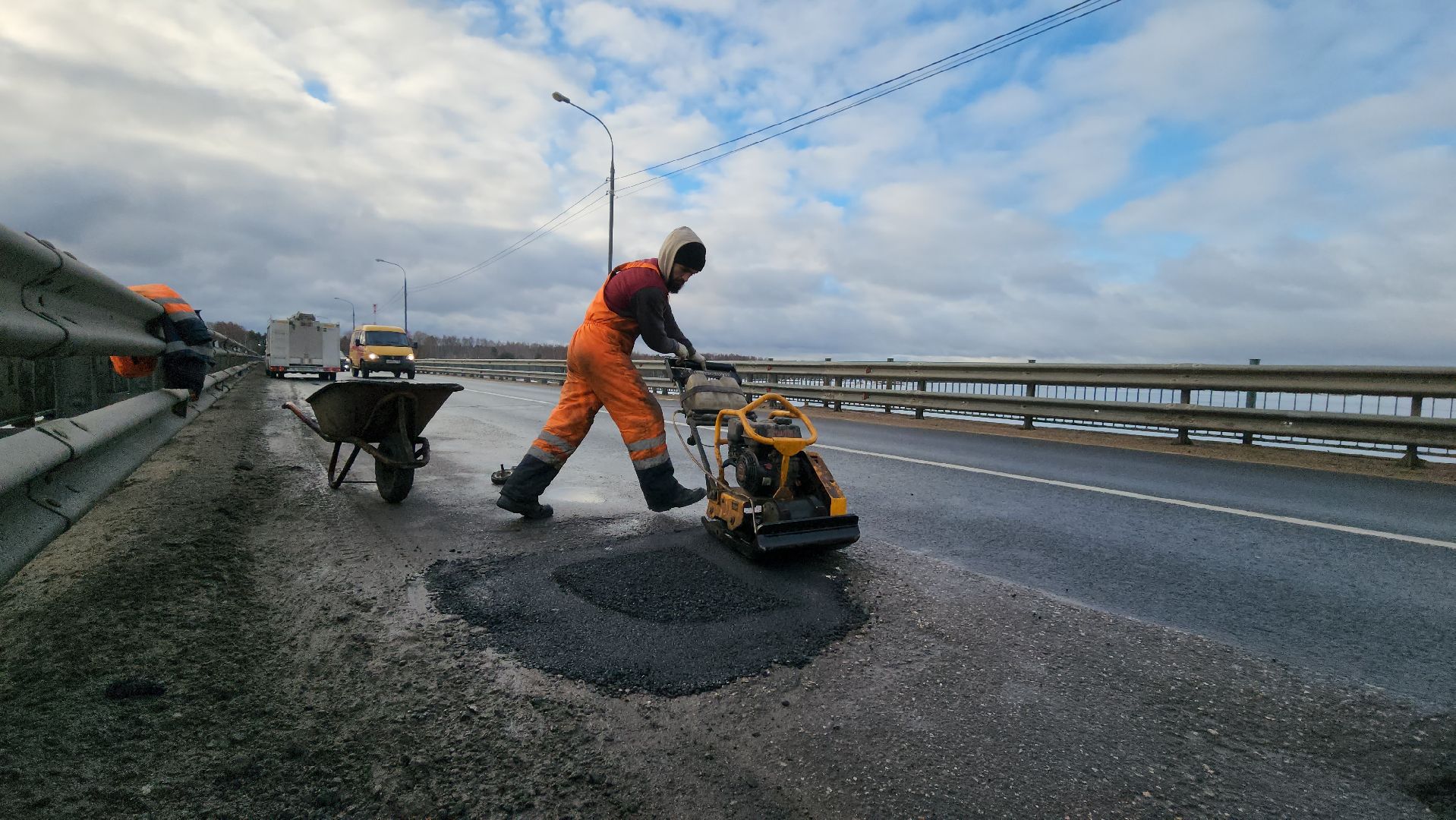 Руза, ямочный ремонт, озернинское водохранилище, ремонт дорог, вертикалки,
