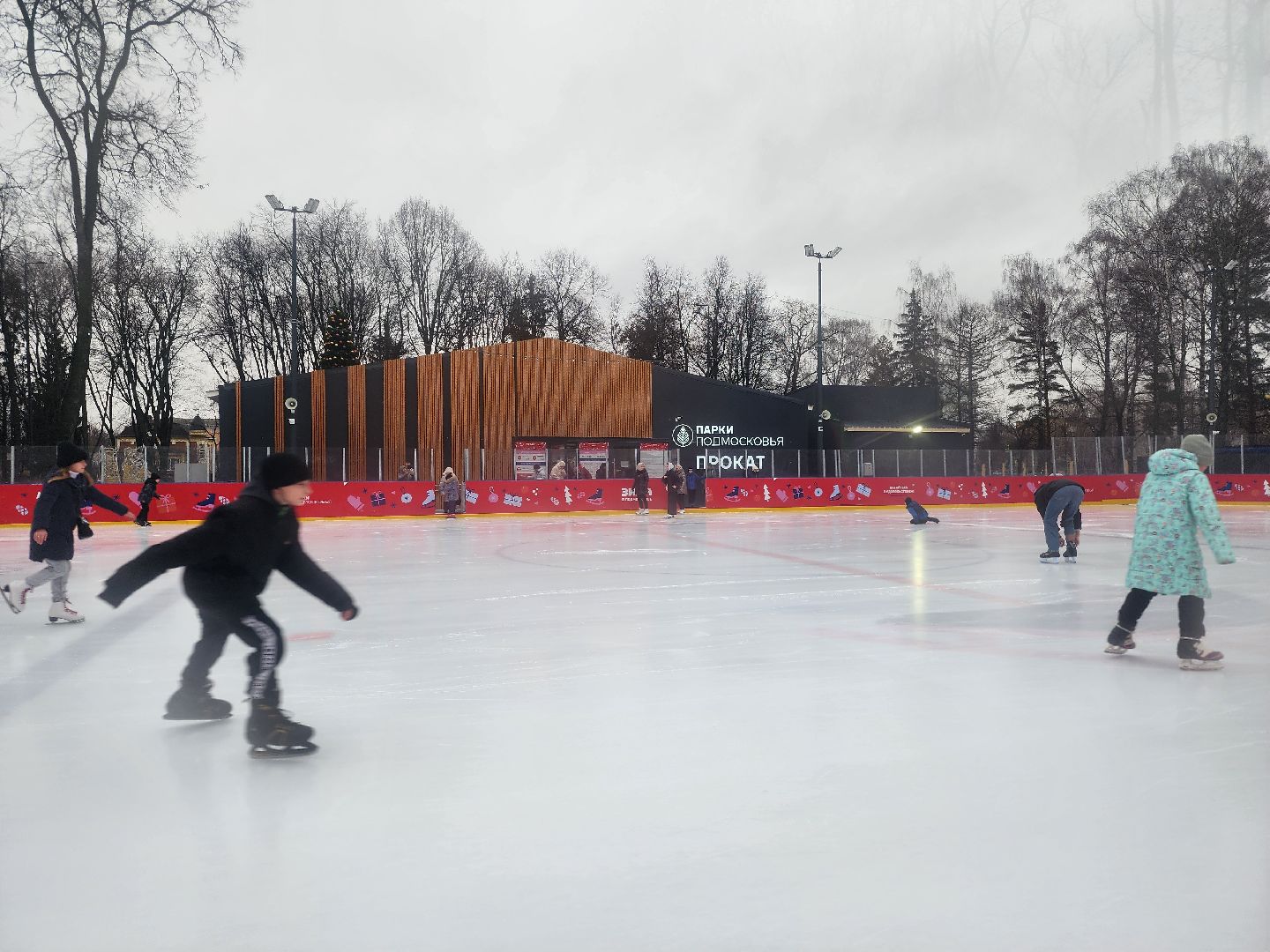 Коломна, парк мира, зима в подмосковье,