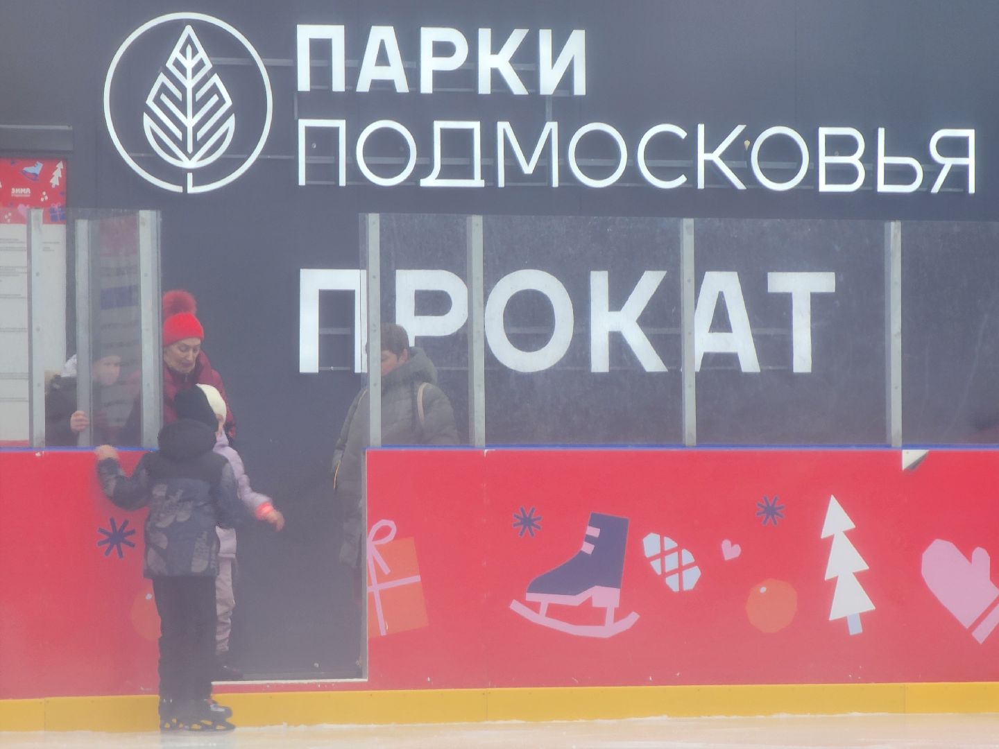 Коломна, парк мира, зима в подмосковье,