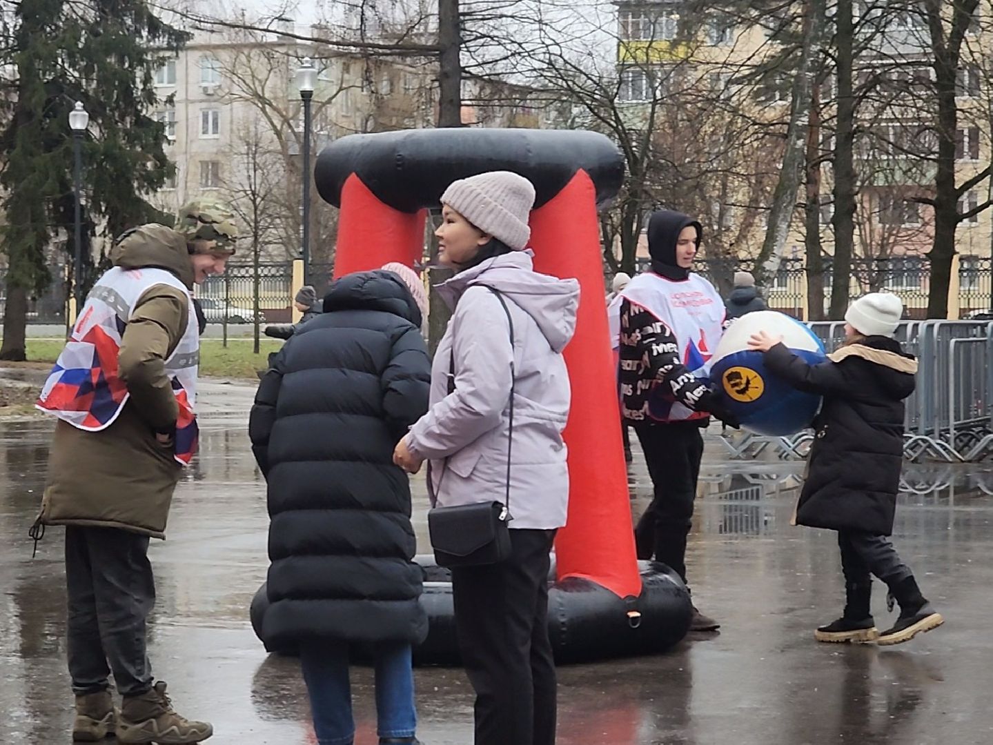 Коломна, парк мира, зима в подмосковье,