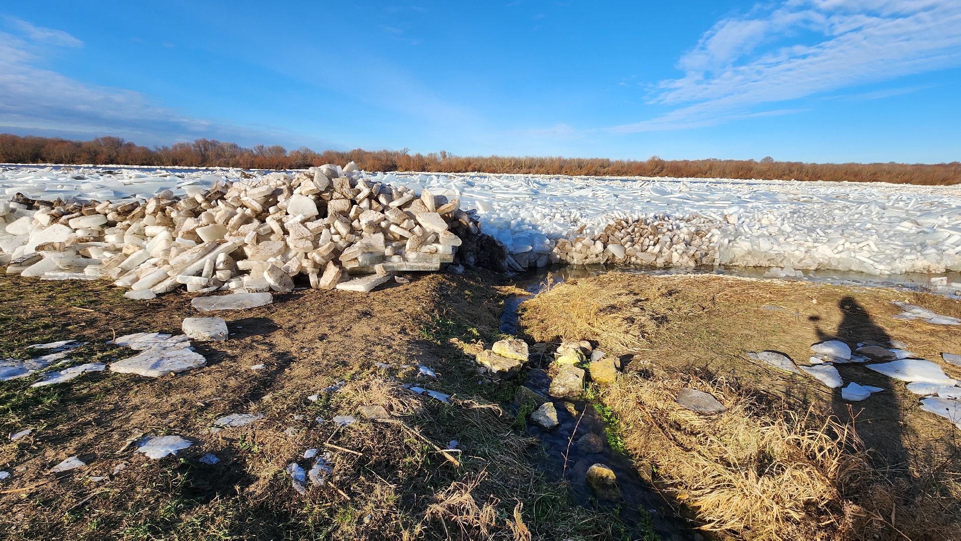 кашира, ока, набережная, фотозона, ледоход,