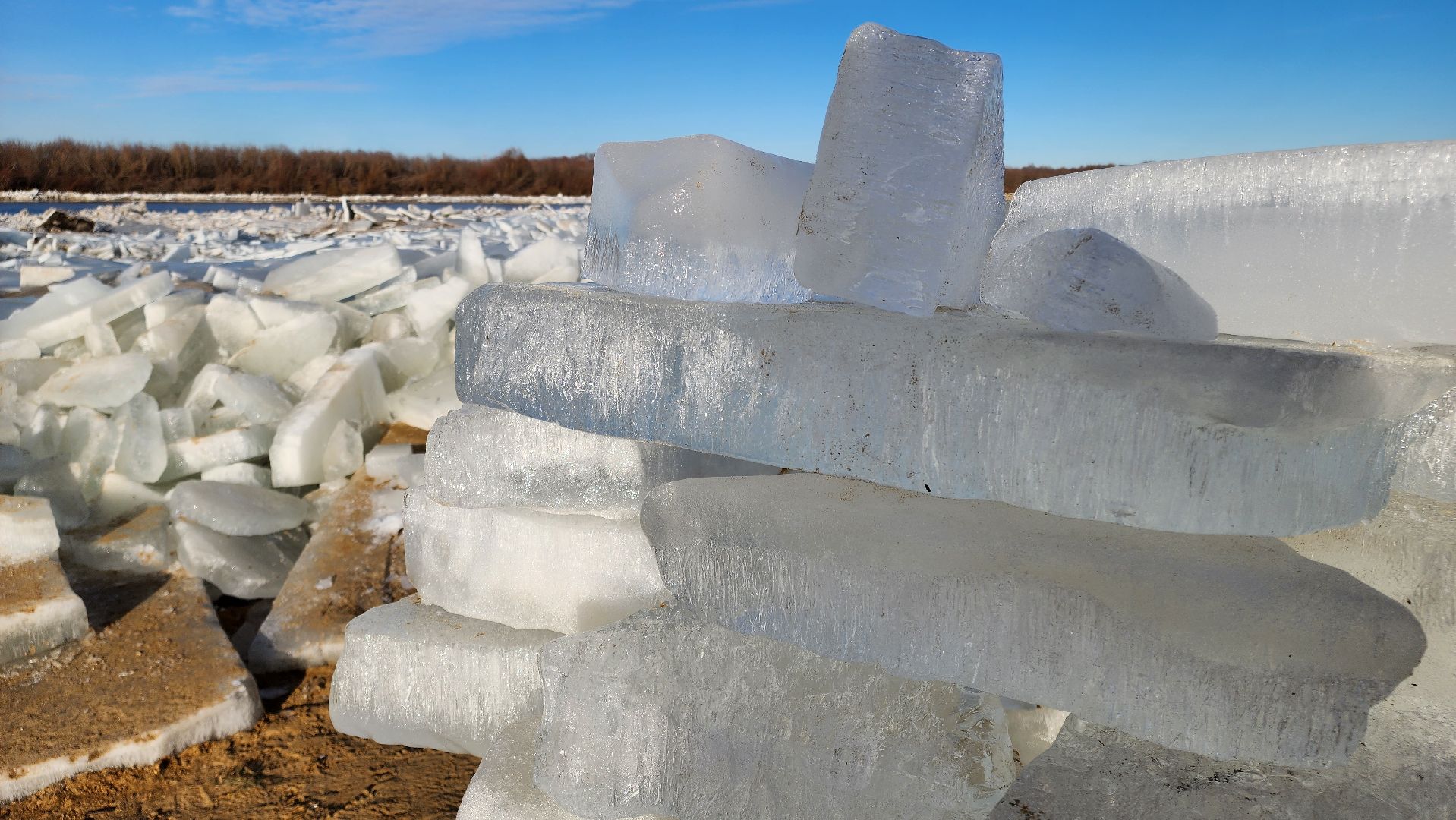 кашира, ока, набережная, фотозона, ледоход,