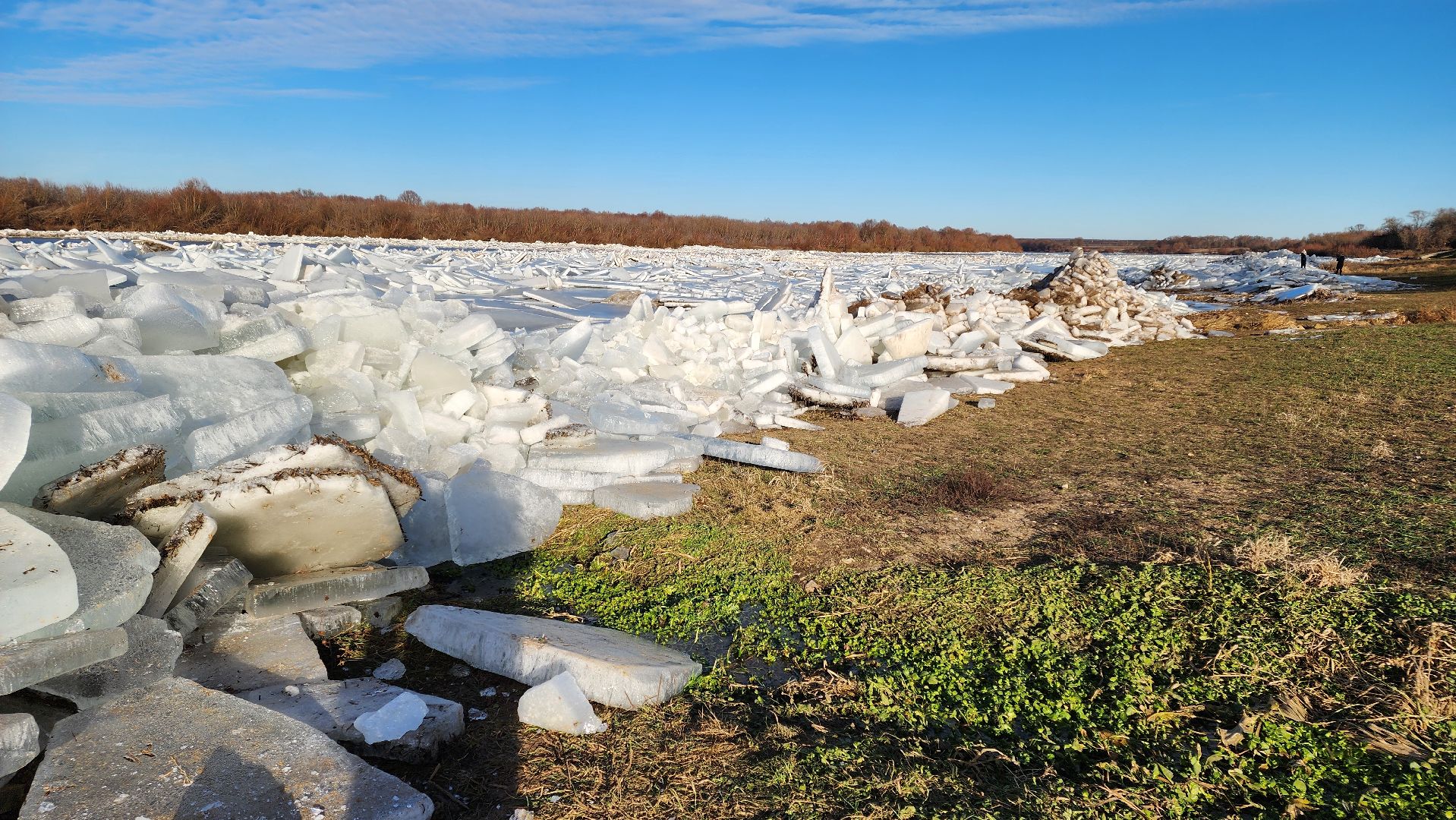 кашира, ока, набережная, фотозона, ледоход,