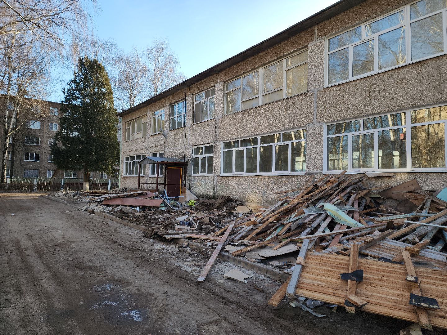 Подольск, капитальный ремонт, Детский сад, демонтаж,образование в подмосковье,