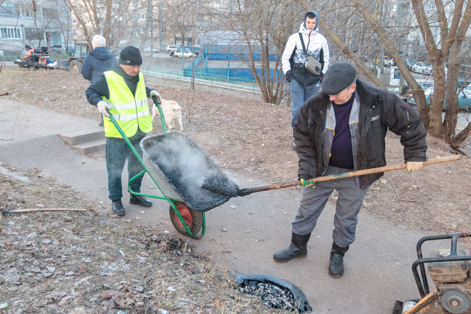 лыткарино, ямочный ремонт, ямочный ремонт лыткарино, рециклер, скпд, вертикалки,