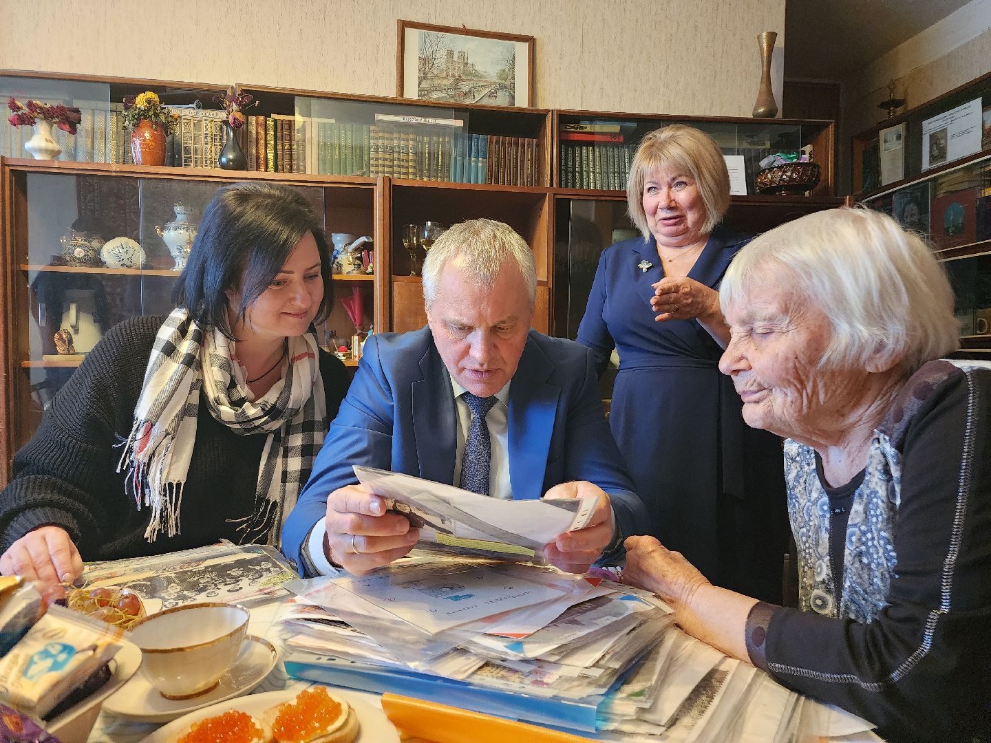 фрязино, труженики тыла, юбилей,