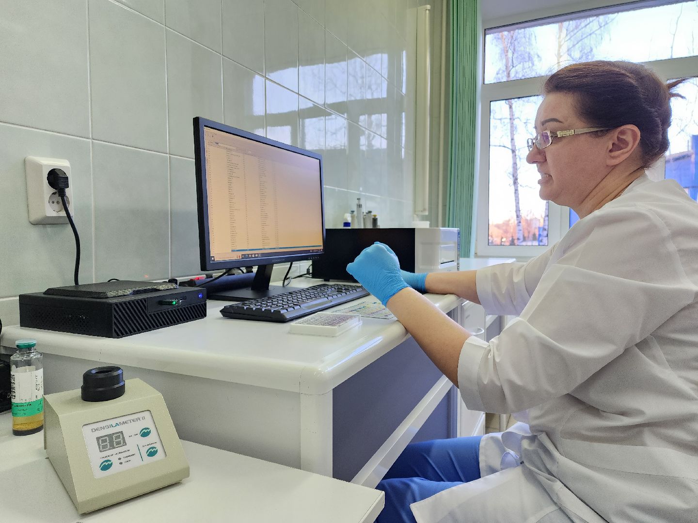 раменское, медицина, раменская больница, новое диагностическое оборудование в баклаборатории,