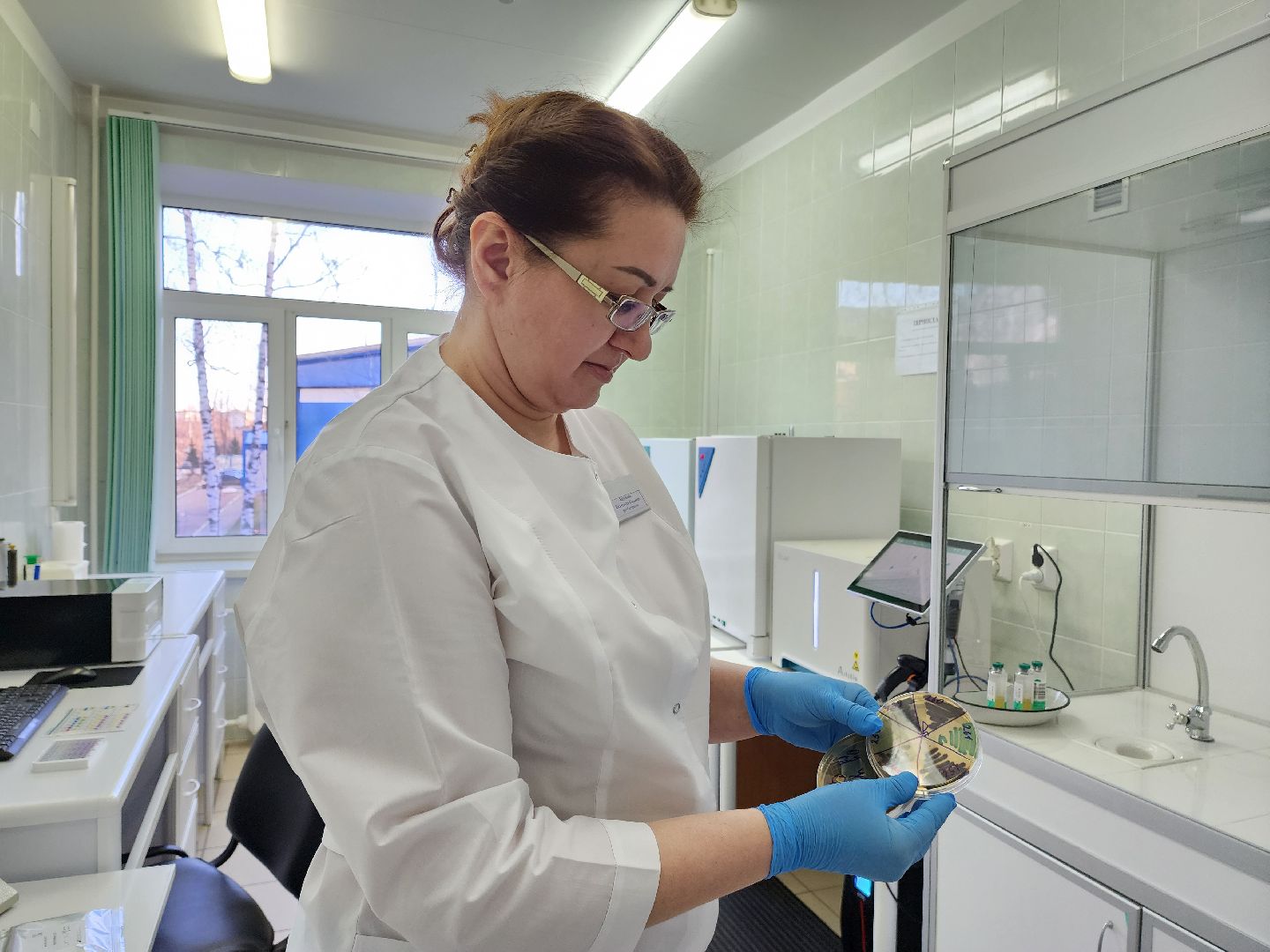 раменское, медицина, раменская больница, новое диагностическое оборудование в баклаборатории,