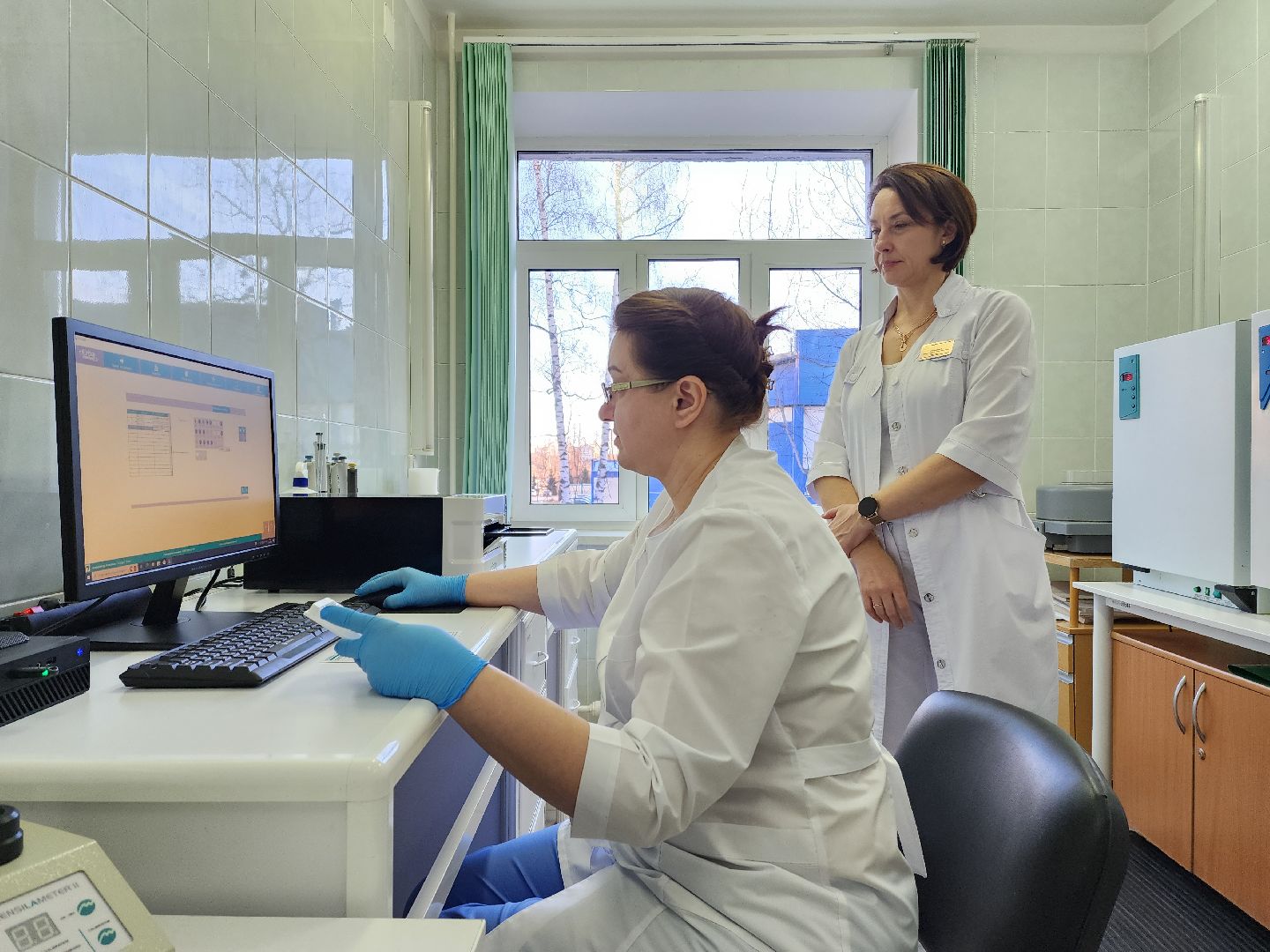 раменское, медицина, раменская больница, новое диагностическое оборудование в баклаборатории,