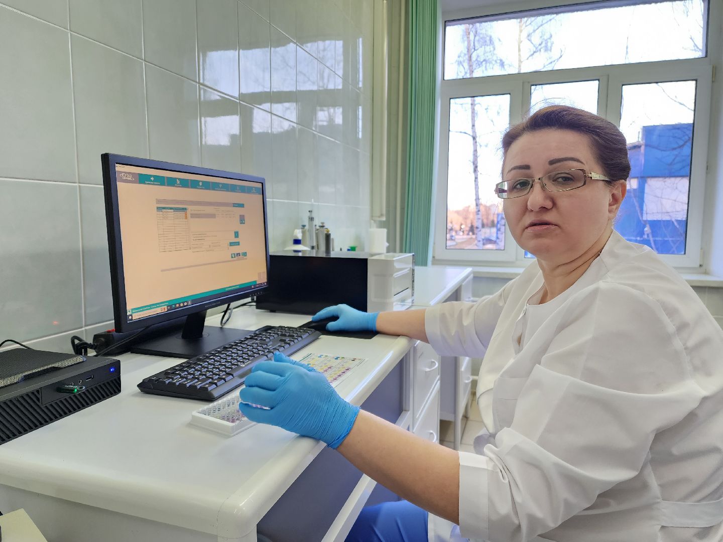 раменское, медицина, раменская больница, новое диагностическое оборудование в баклаборатории,