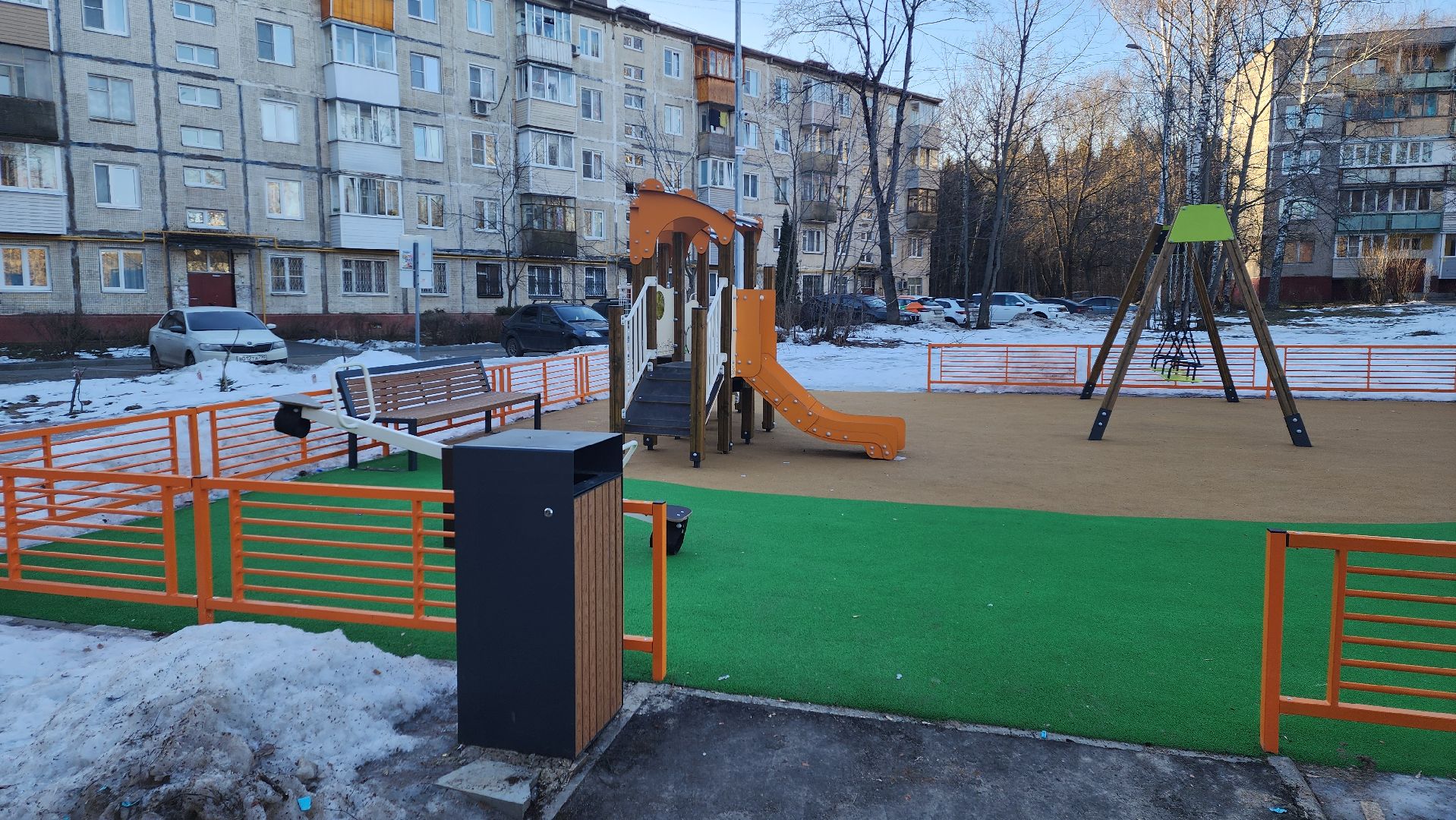 ивантеевка, замена игровых элементов, детская площадка, формирование комфортной городской среды,