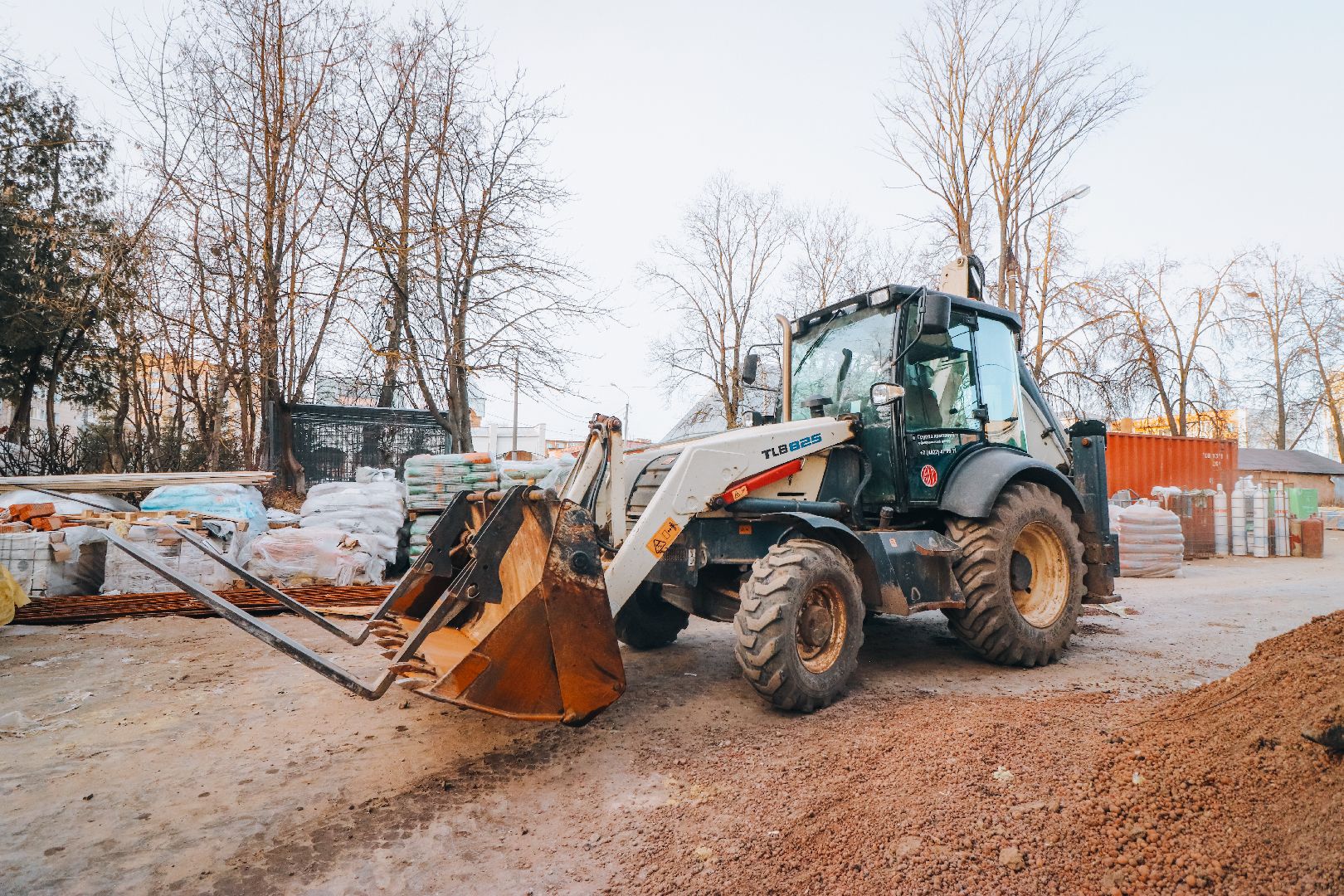 Клин, общество, строительство, ремонт школы,