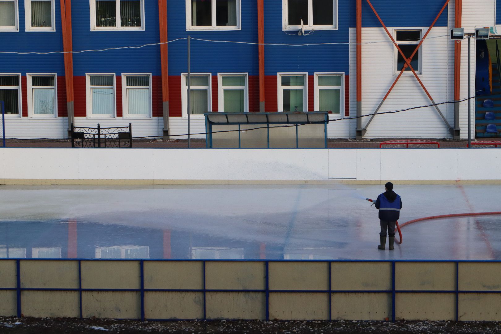 серебряные пруды, ск молодежный, зима в подмосковье, каток, вертикалки,
