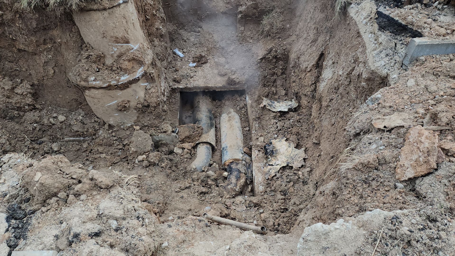 Жкх, коммунальная авария, руза, рузский муниципальный округ, устранение коммунальной аварии, московская область,