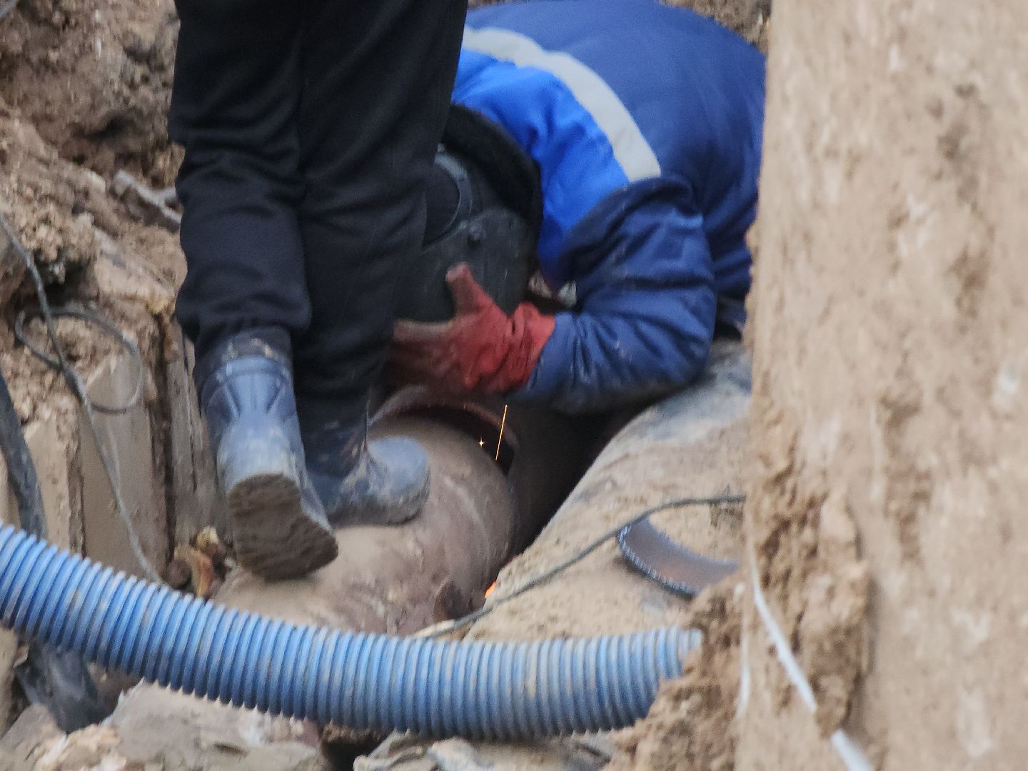 Жкх, коммунальная авария, руза, рузский муниципальный округ, устранение коммунальной аварии, московская область,