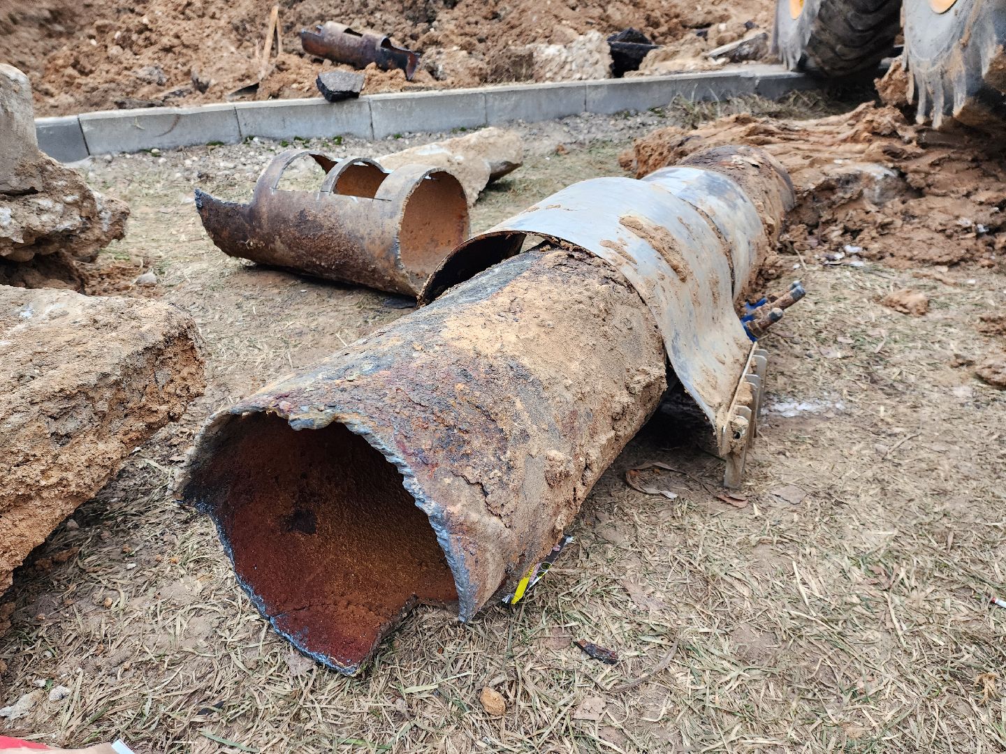 Жкх, коммунальная авария, руза, рузский муниципальный округ, устранение коммунальной аварии, московская область,