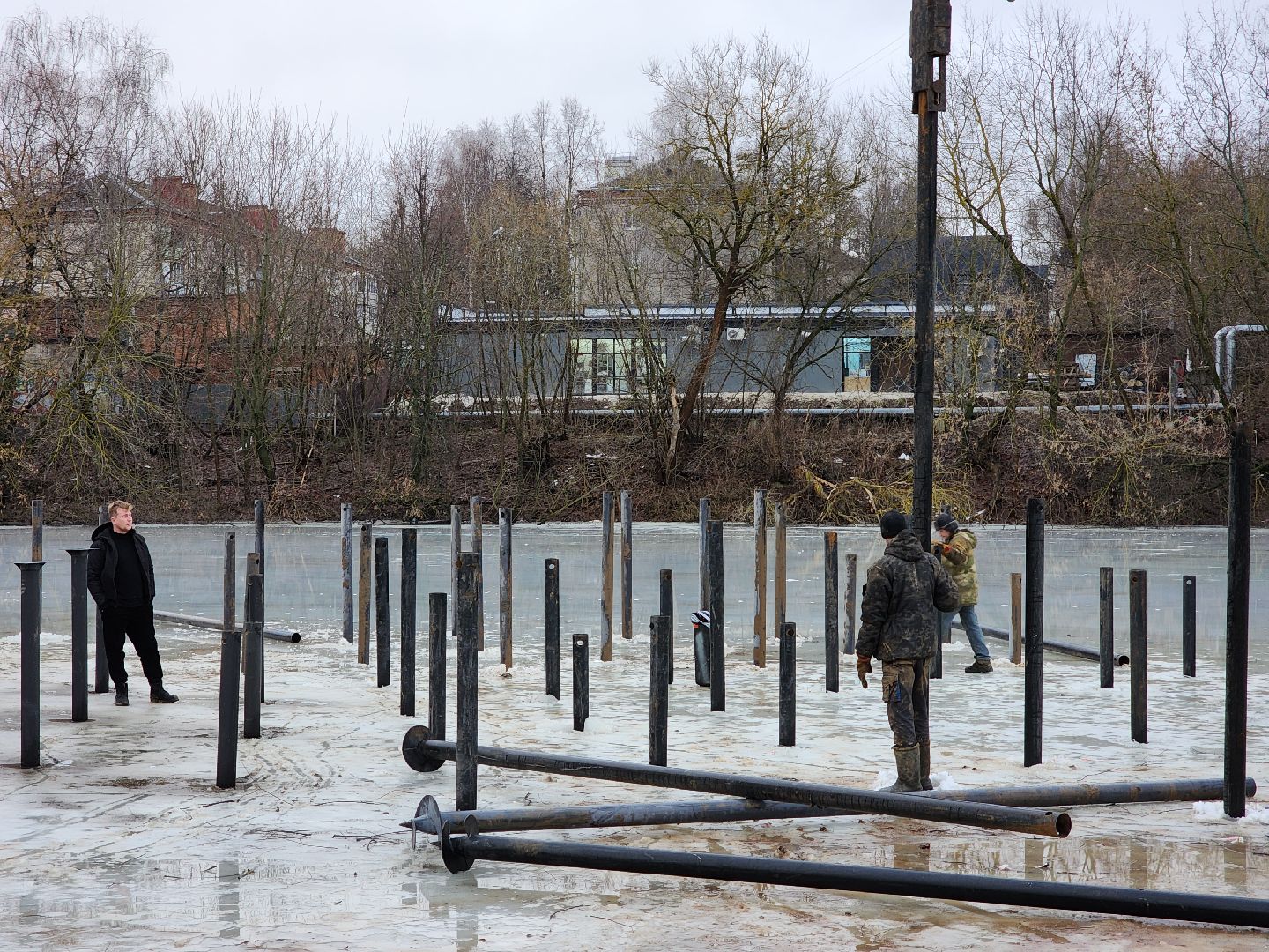 Чехов, река Теребенка, благоустройство набережной, зоны отдыха, вертикалки,