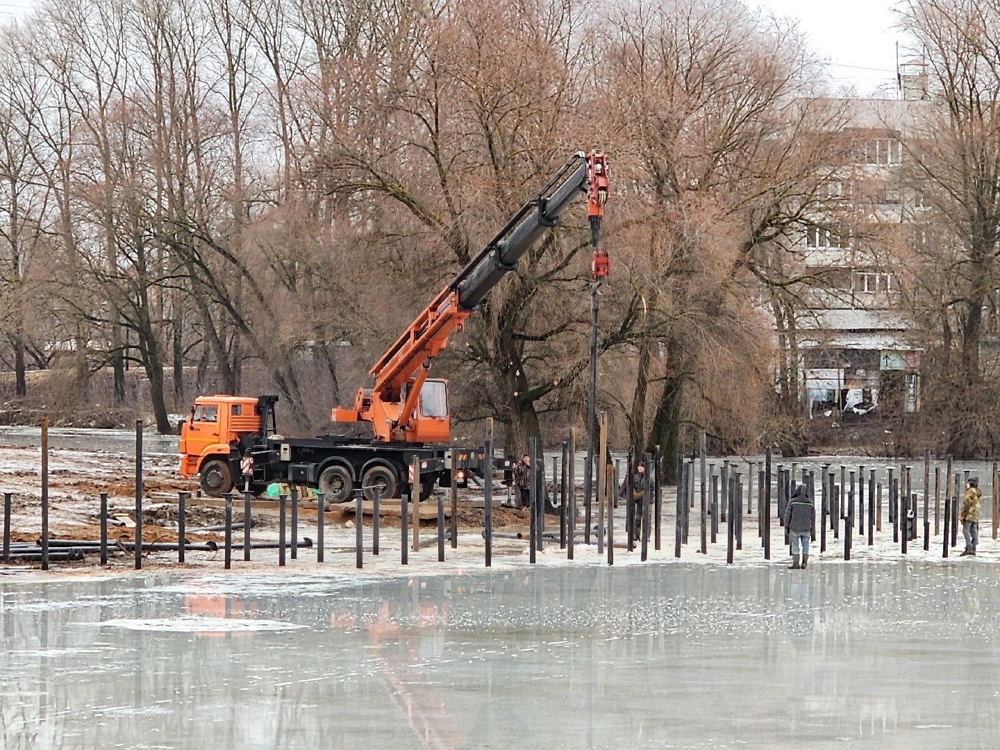 Чехов, река Теребенка, благоустройство набережной, зоны отдыха, вертикалки,