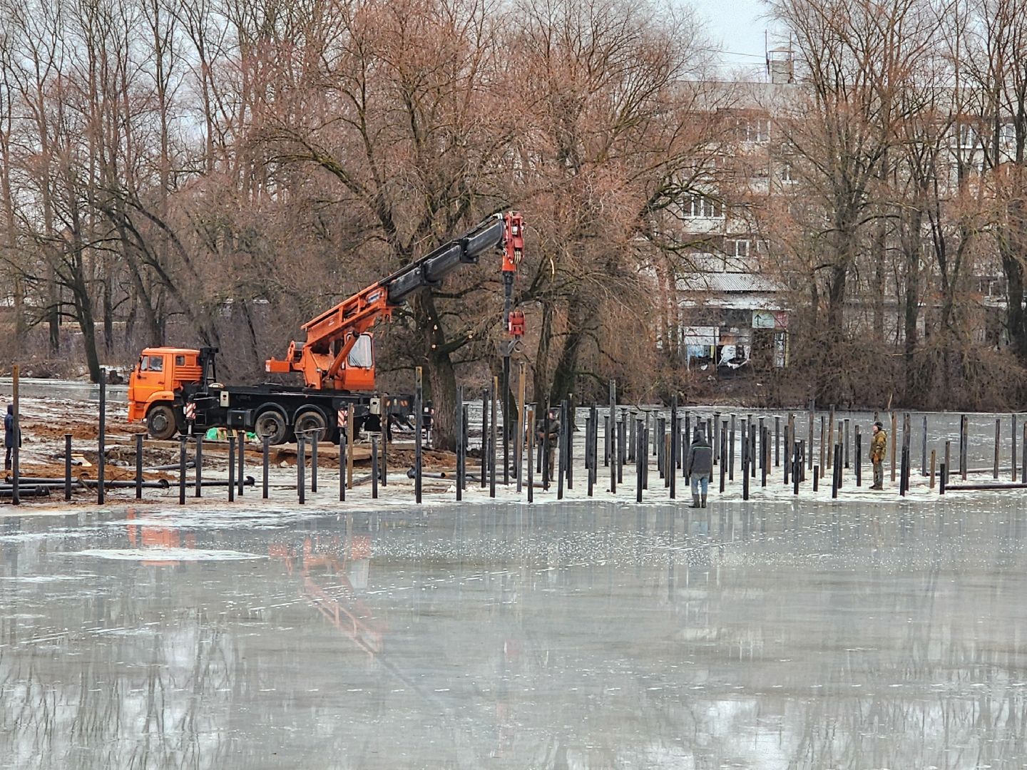 Чехов, река Теребенка, благоустройство набережной, зоны отдыха, вертикалки,