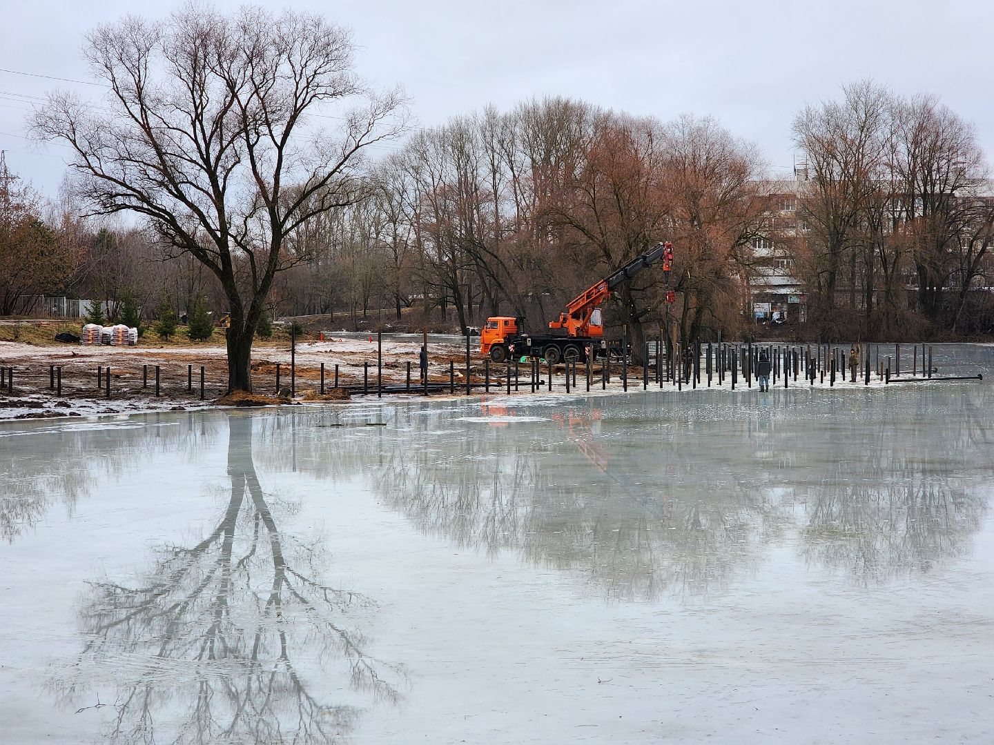 Чехов, река Теребенка, благоустройство набережной, зоны отдыха, вертикалки,