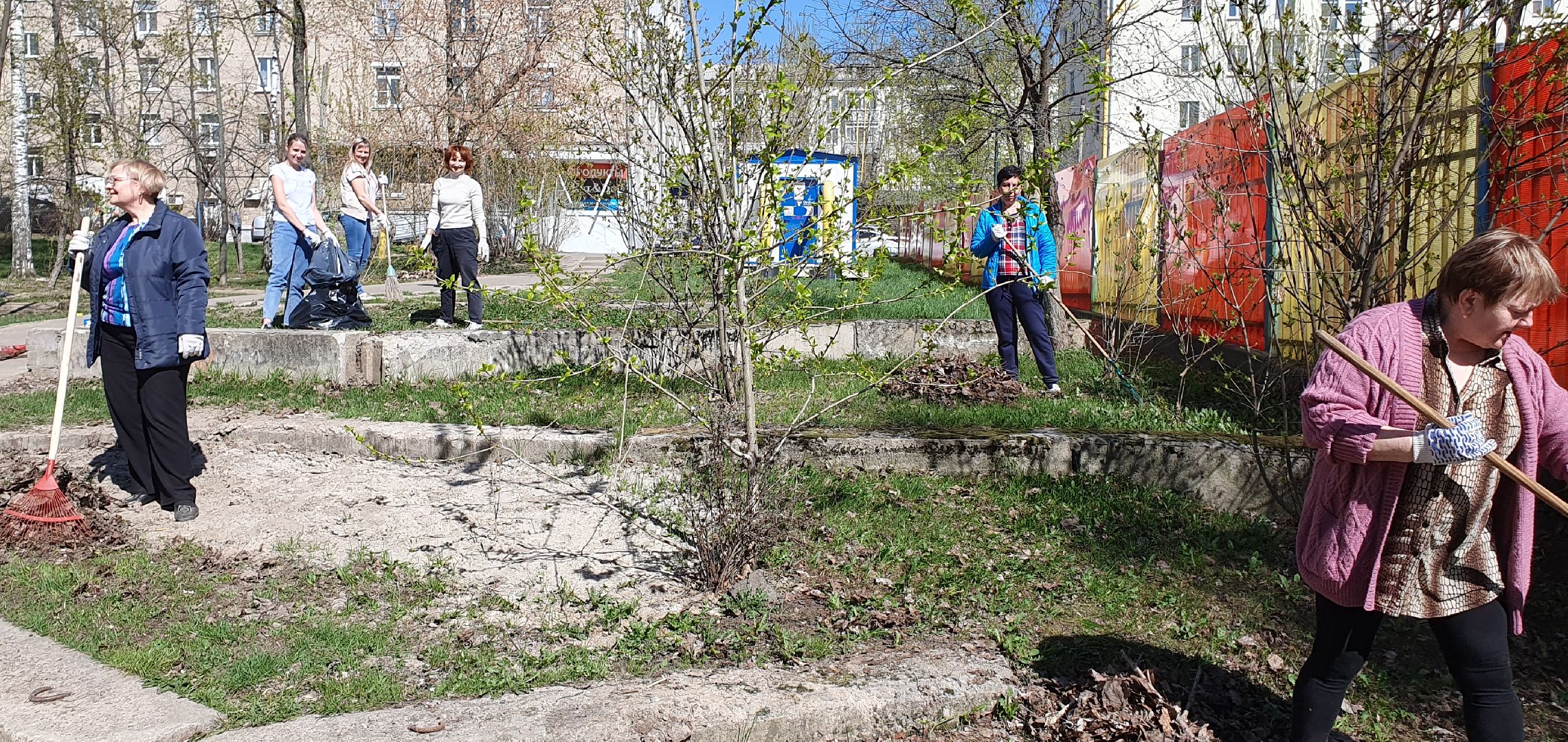 благоустройство, уборка, субботник, Дзержинский