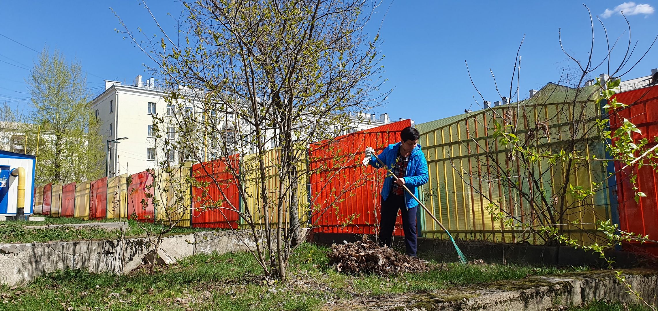 благоустройство, уборка, субботник, Дзержинский