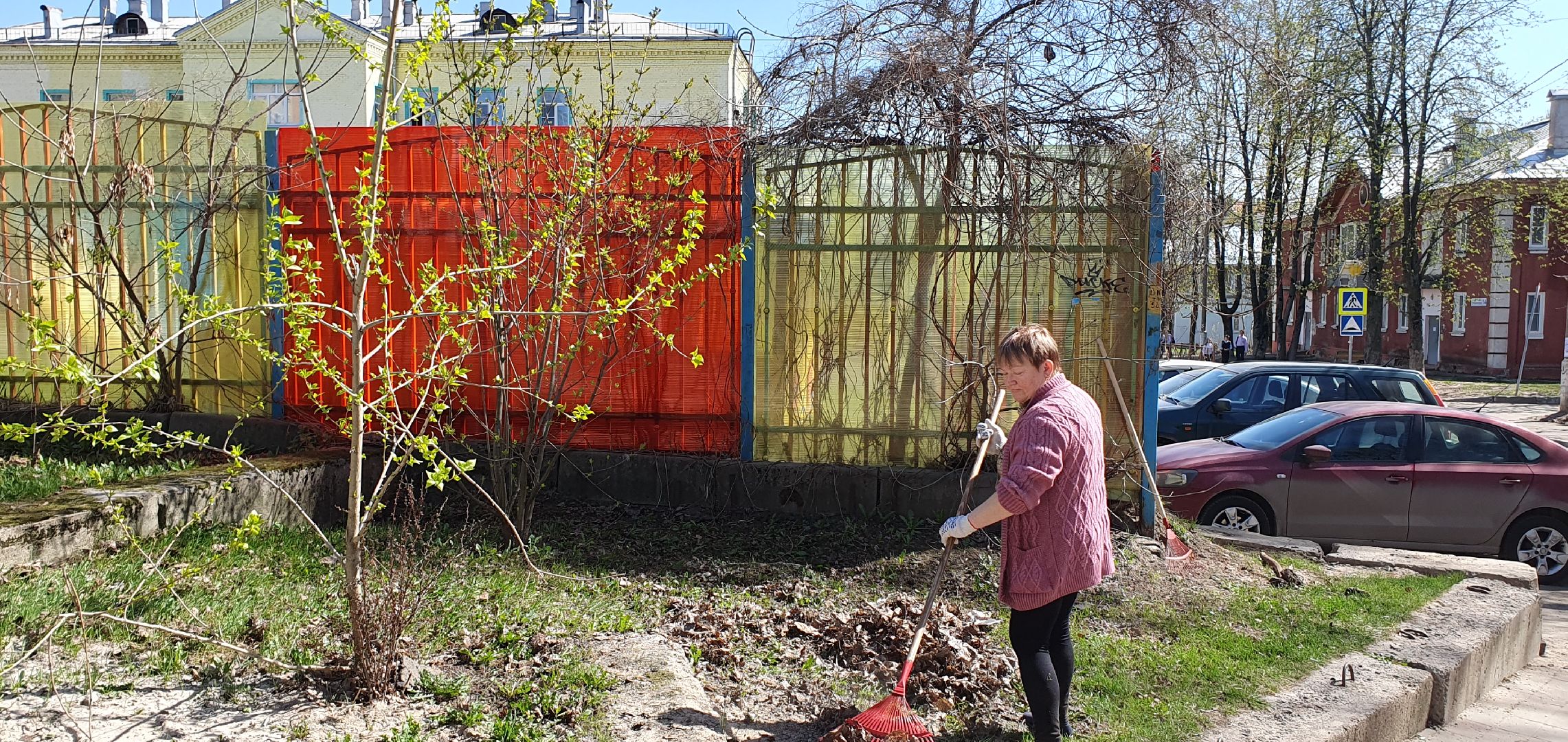 благоустройство, уборка, субботник, Дзержинский
