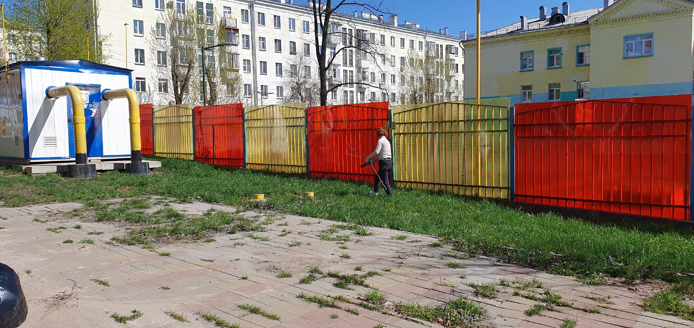 благоустройство, уборка, субботник, Дзержинский