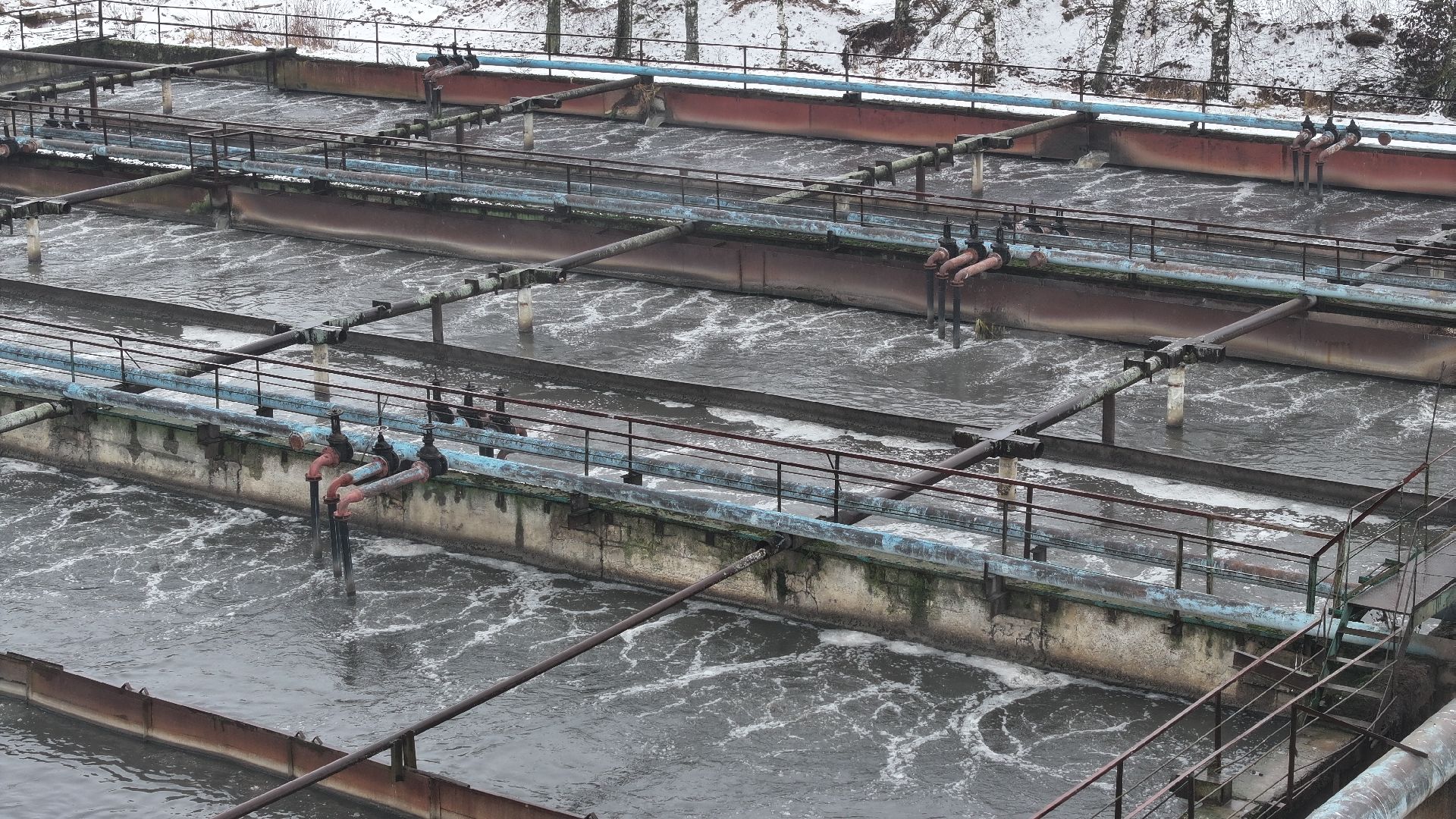 видео с коптера,солнечногорск, экология, очистные сооружения,