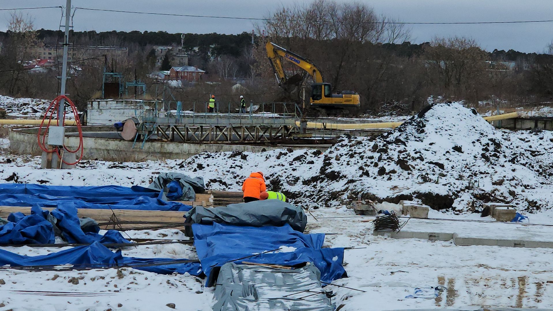 серпухов, реконструкция очистных сооружений, экология, строительство, водоканал, вертикалки,