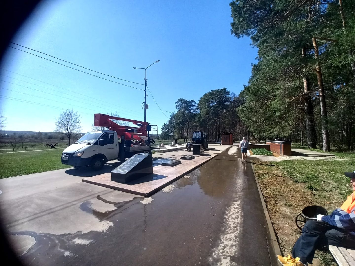 благоустройство, мемориал, Рубеж обороны, подготовка, Протвино