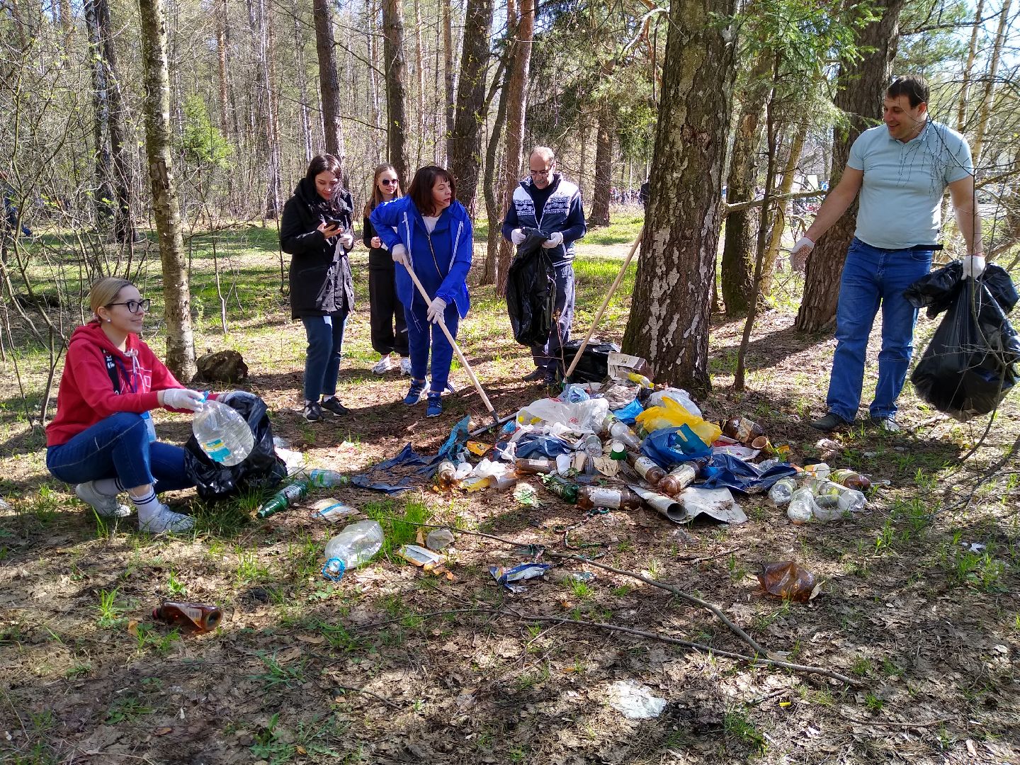 Раменское, субботник, МИСК, РИАМО