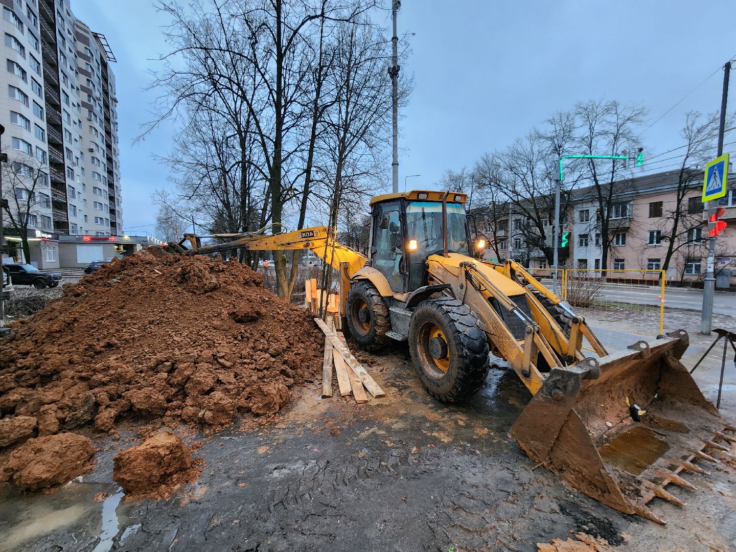 Чехов, улица Чехова 16, многоквартирный дом, канализация, строительство, вертикалки,