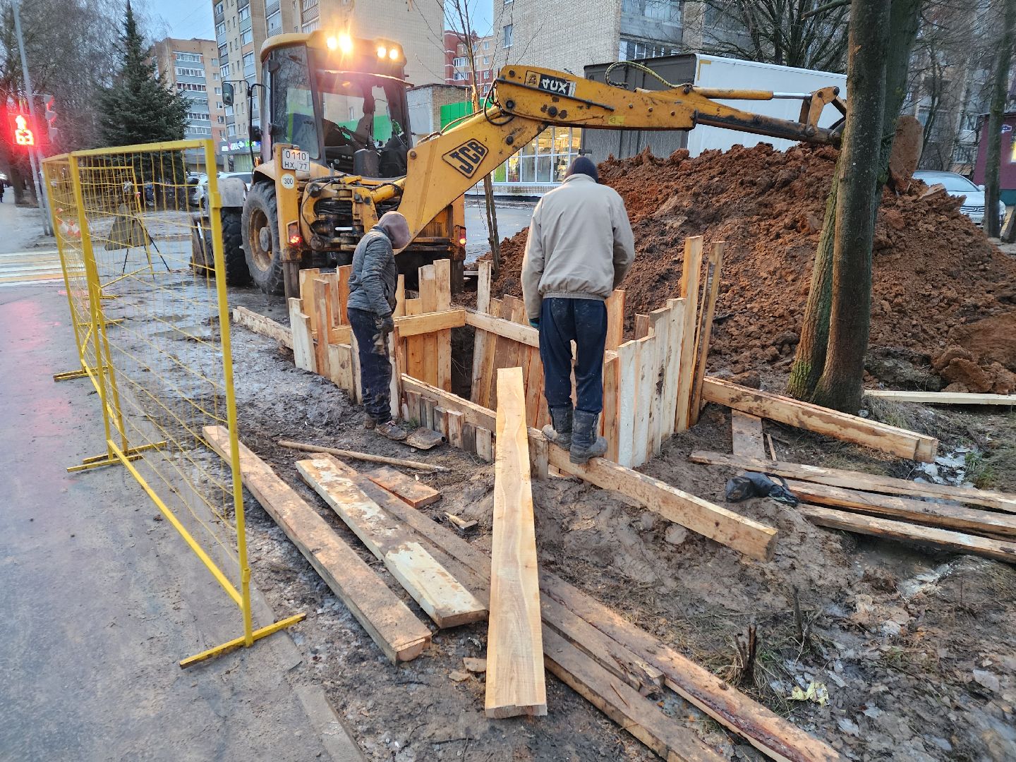 Чехов, улица Чехова 16, многоквартирный дом, канализация, строительство, вертикалки,