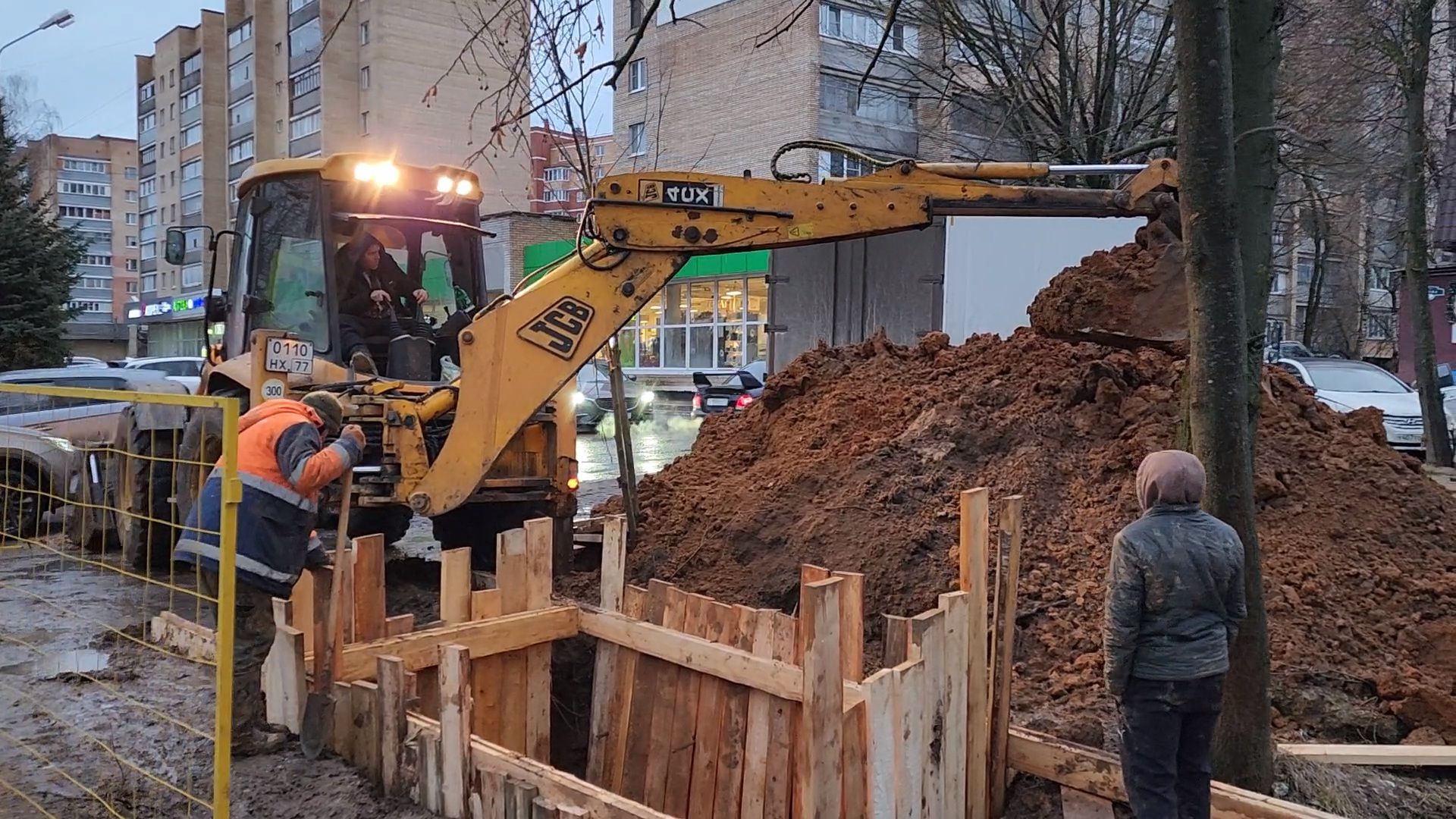 Чехов, улица Чехова 16, многоквартирный дом, канализация, строительство, вертикалки,